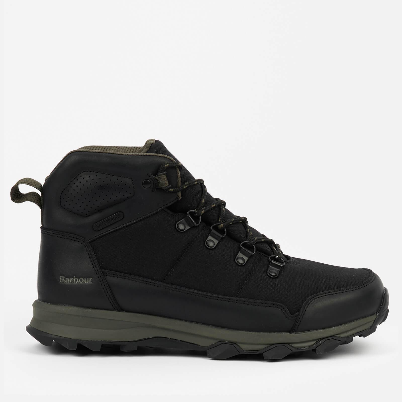 Barbour Malvern Waterproof Leather And Nylon Boots in Black for Men ...