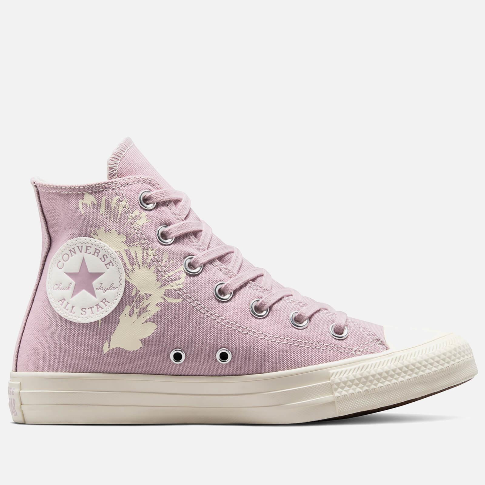 Converse Chuck Taylor All Star Hybrid Floral Hi-top Trainers in Pink | Lyst