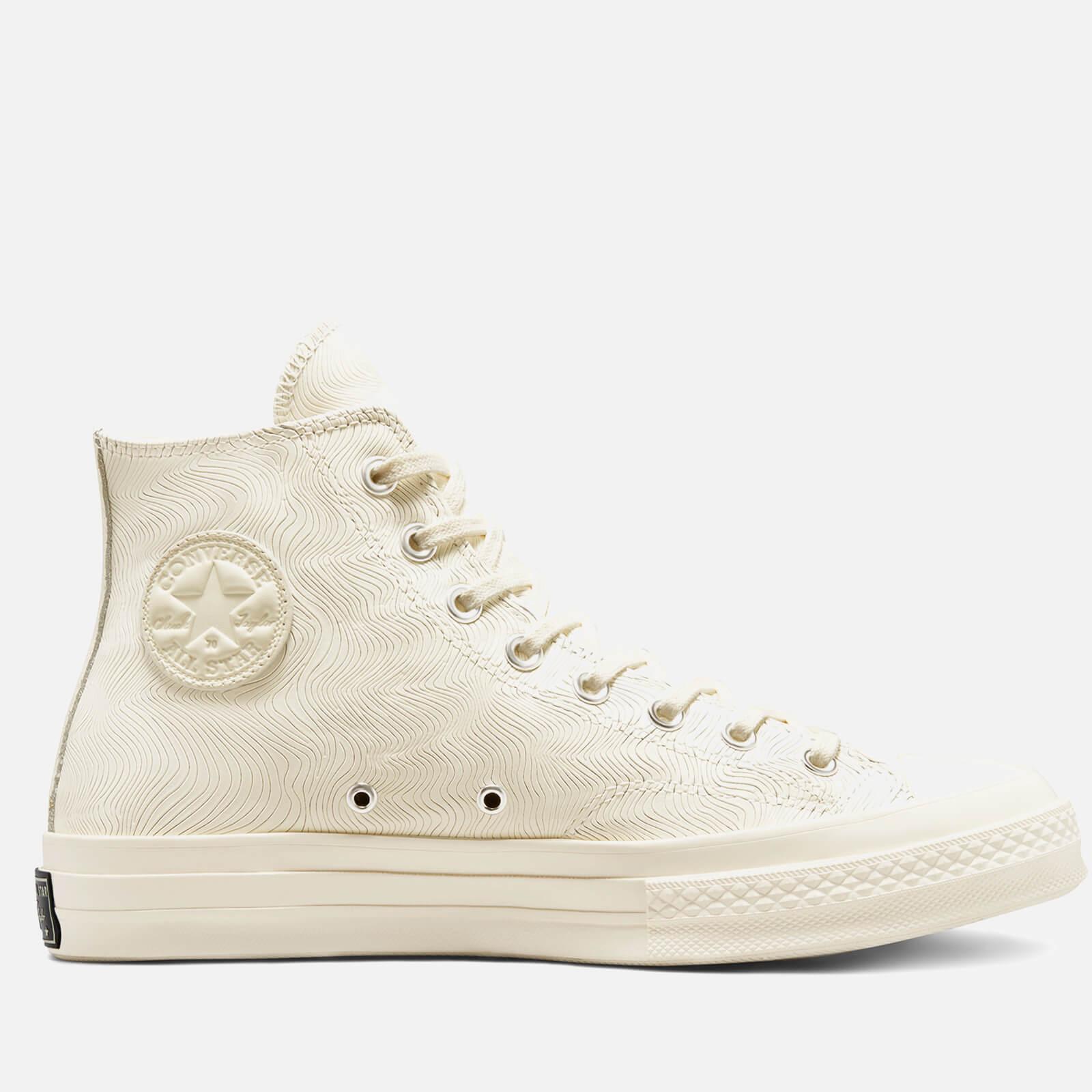 Converse Chuck 70 Seasonal Elevated Leather Hi-top Trainers in White | Lyst