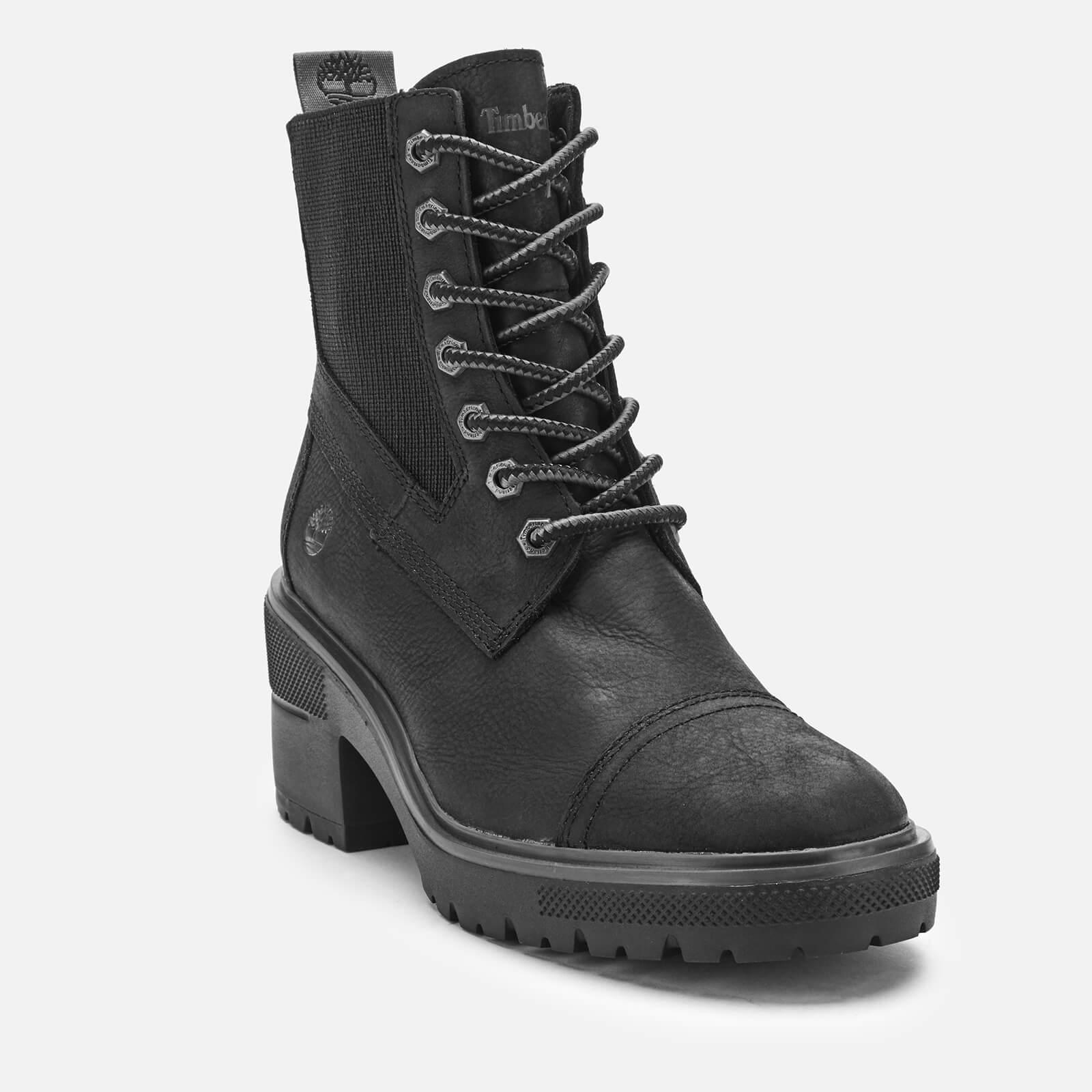 Timberland Silver Blossom Mid Boots in Black | Lyst