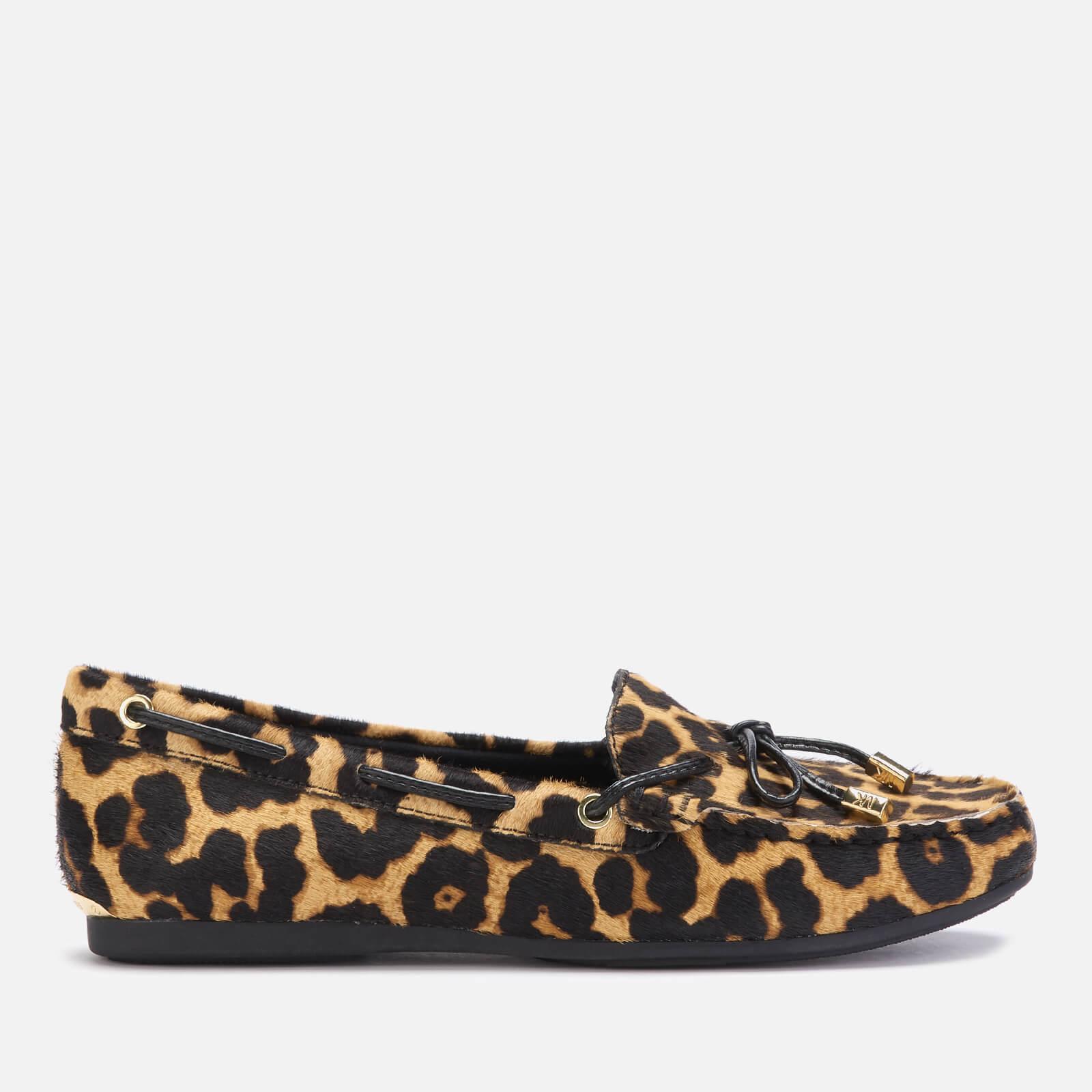 mk leopard flats