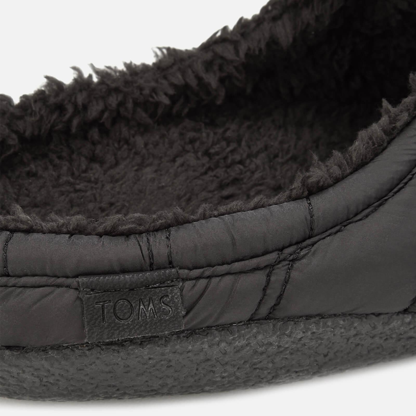 Black Quilted Mens Berkeley Slippers Black Quilted Mens Berkeley Slippers
