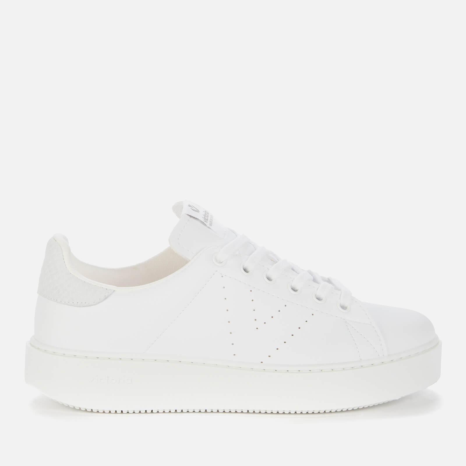 Victoria Utopia Sustainable Flatform Trainers in White | Lyst
