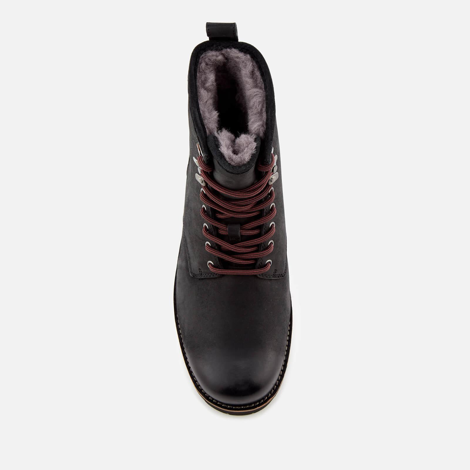 UGG Men's Hannen Tl Waterproof Leather Lace Up Boots in Black for Men | Lyst