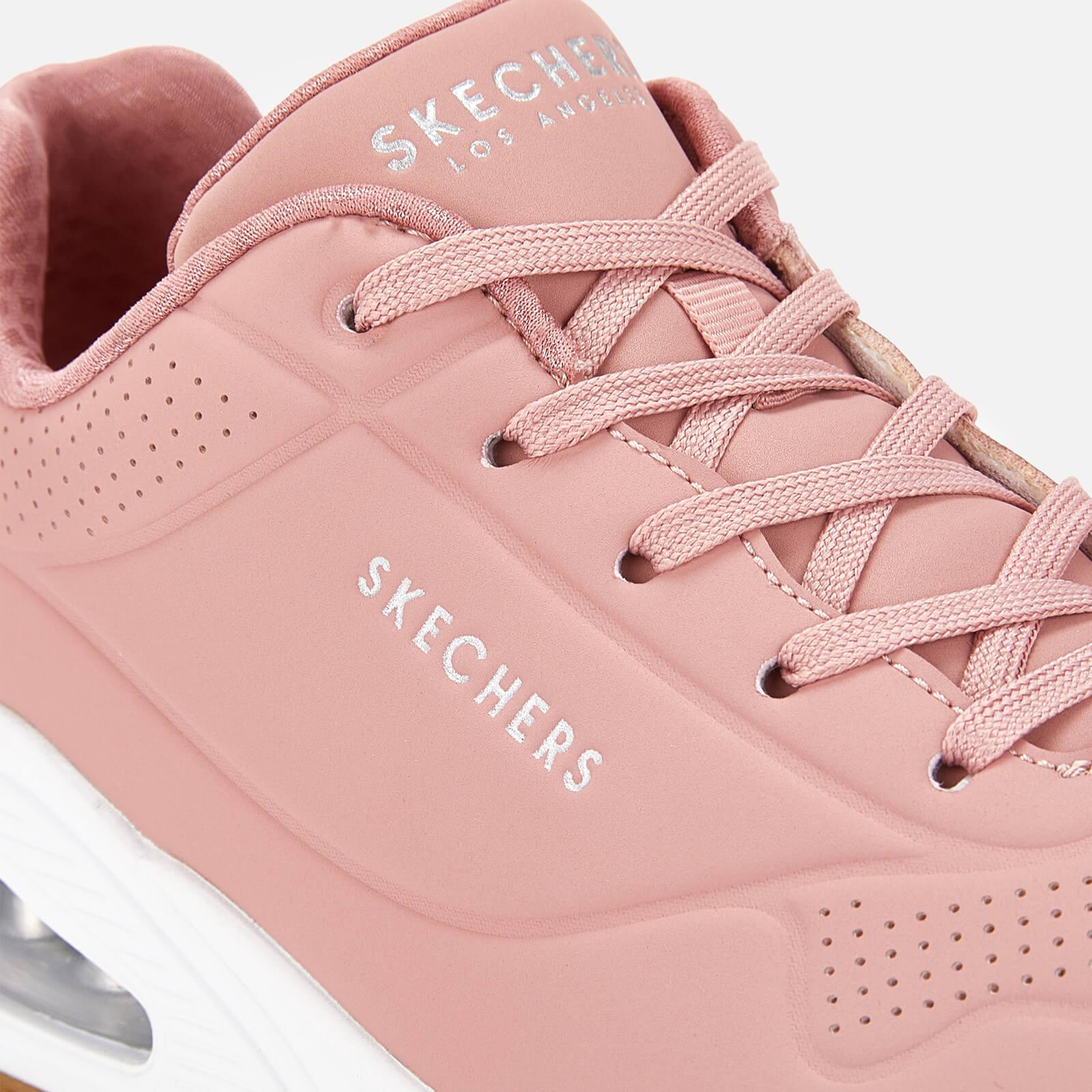 Skechers Uno Stand On Air Trainers in Pink | Lyst