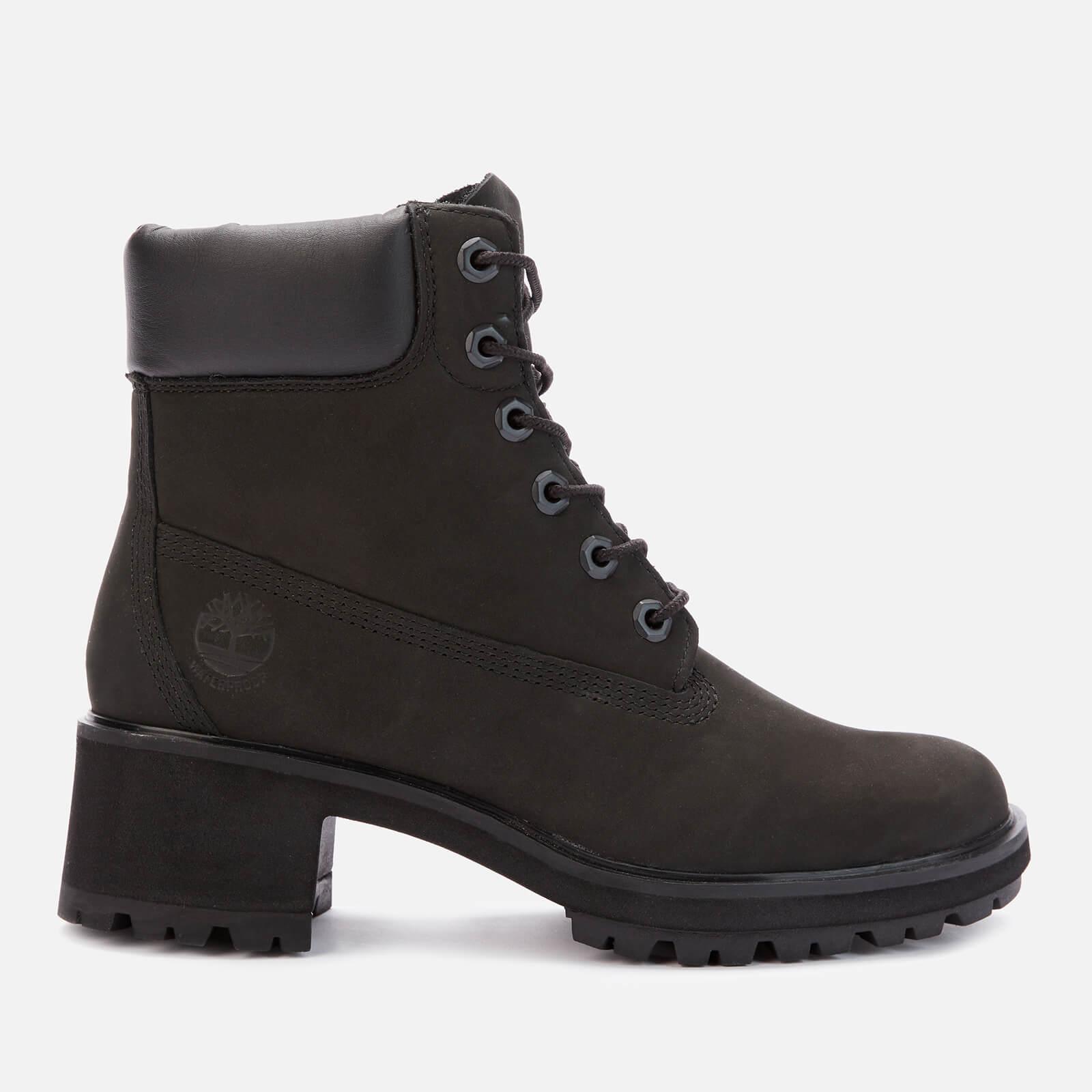 Timberland Rubber Kinsley 6 Inch Waterproof Heeled Boots in Black - Lyst