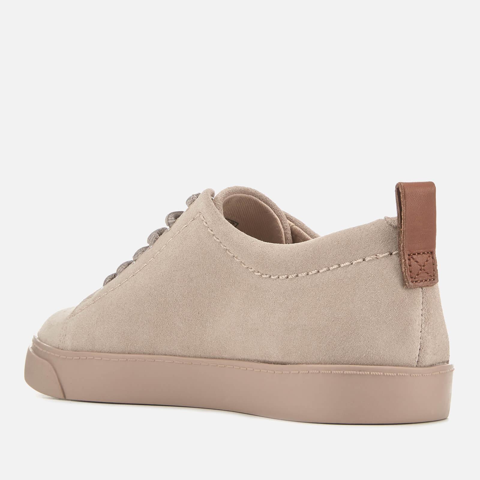 clarks pink trainers