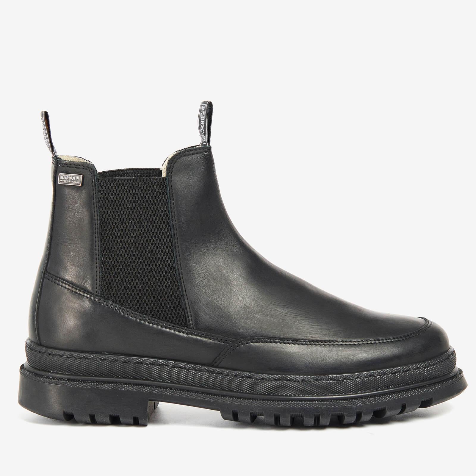 Barbour Lomond Leather Chelsea Boots in Brown for Men | Lyst