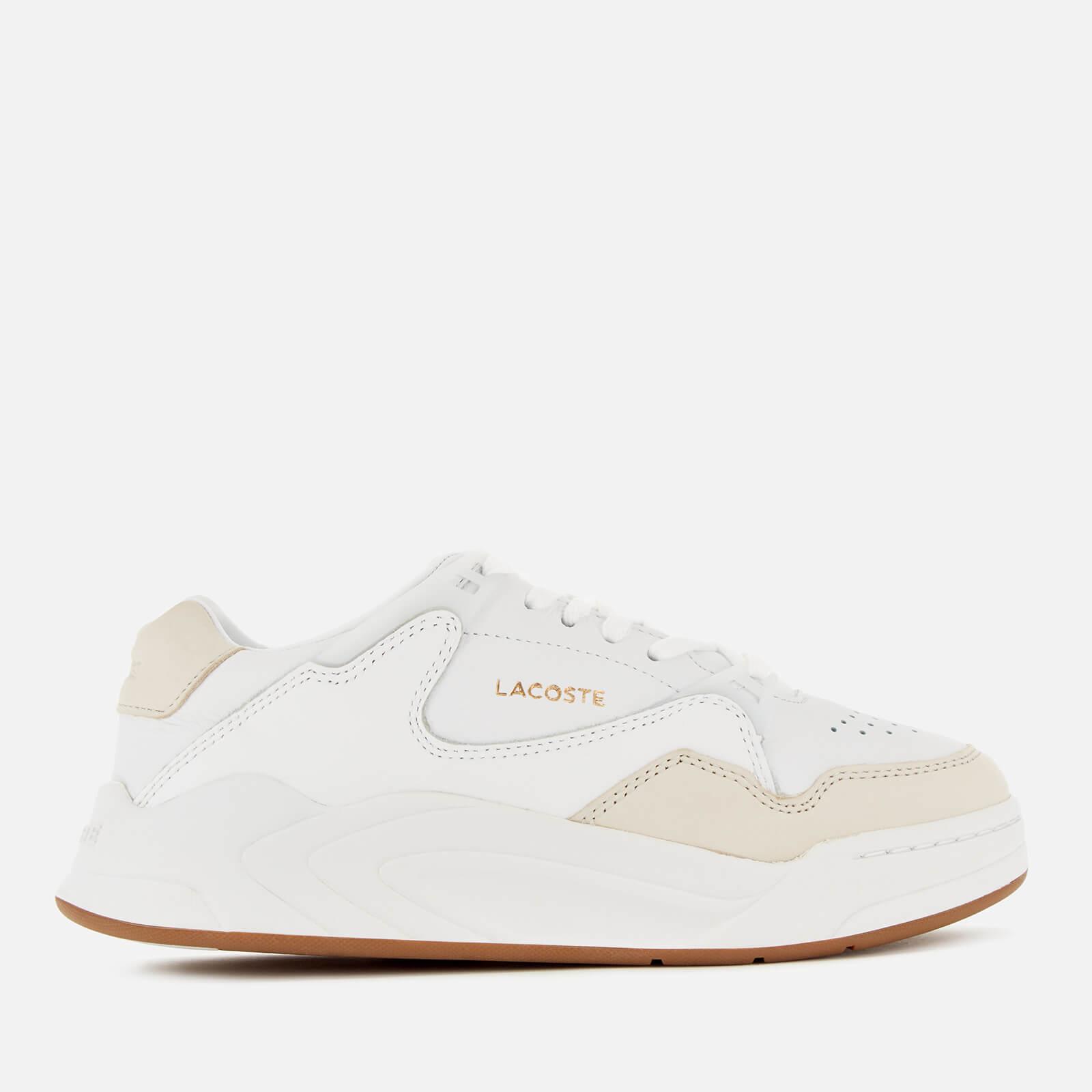 Lacoste Court Slam 319 Leather Trainers in White | Lyst