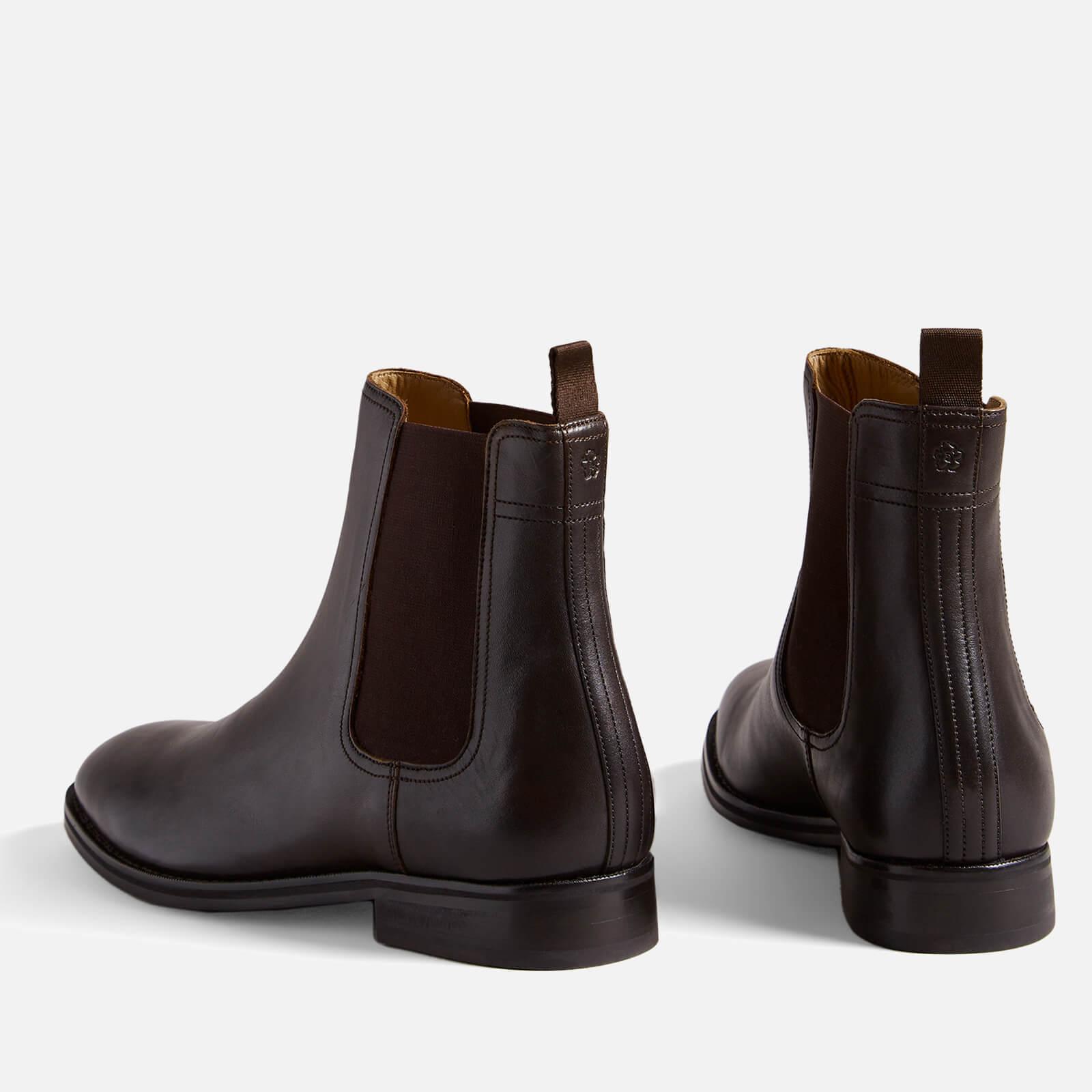 Ted Baker Maisonn Leather Chelsea Boots in Brown for Men | Lyst