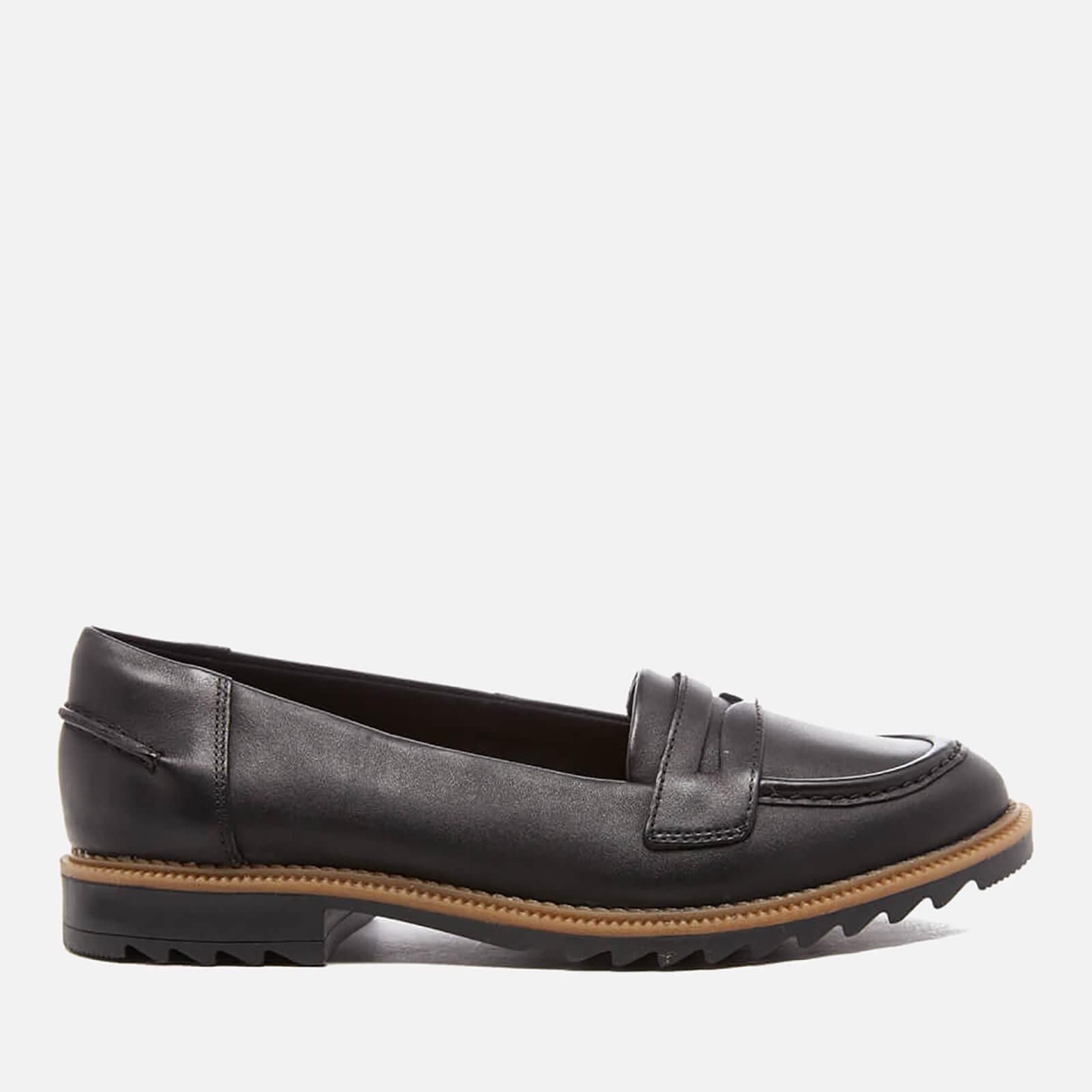 clarks griffin milly patent loafers