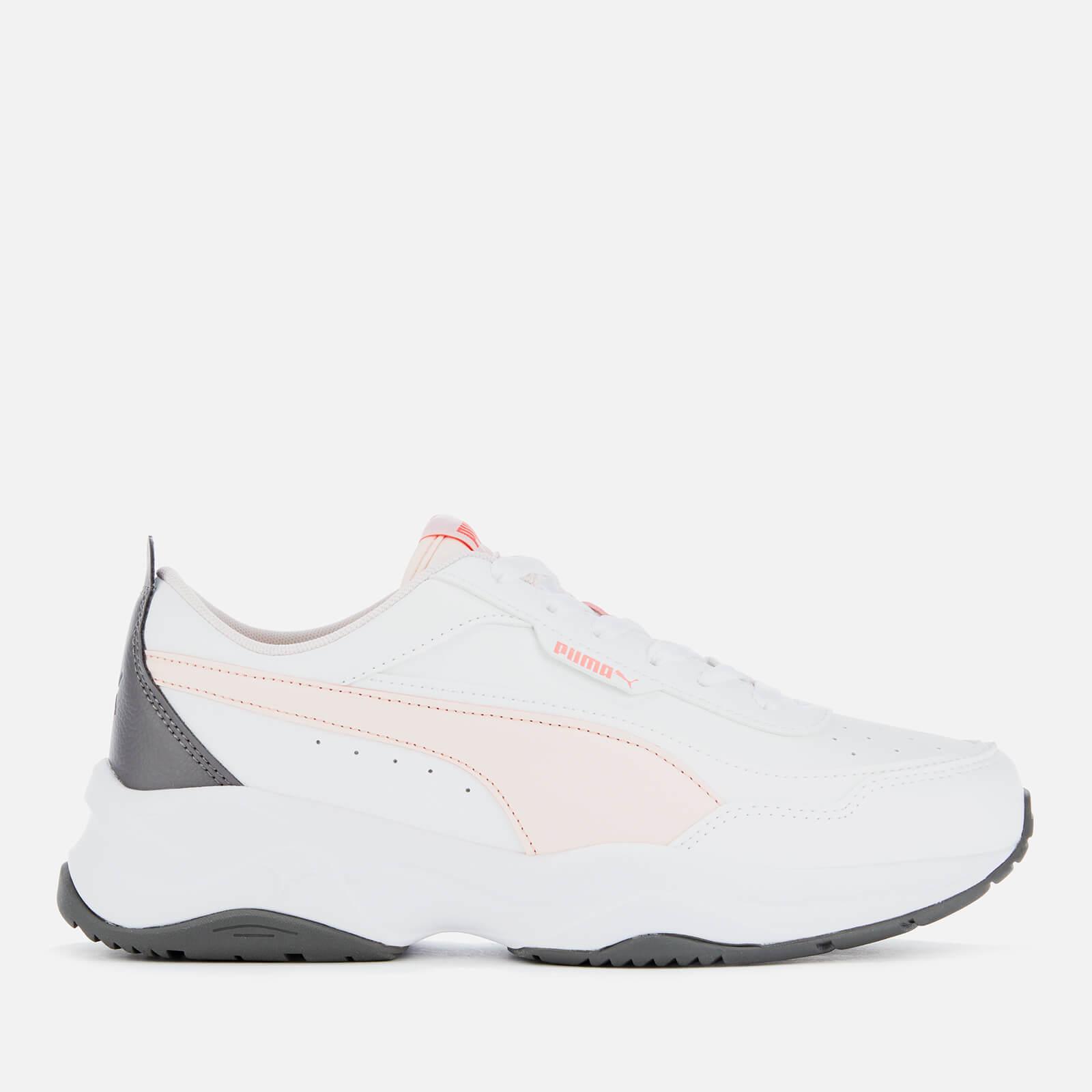 PUMA Cilia Mode Trainers in White/Pink (White) - Lyst