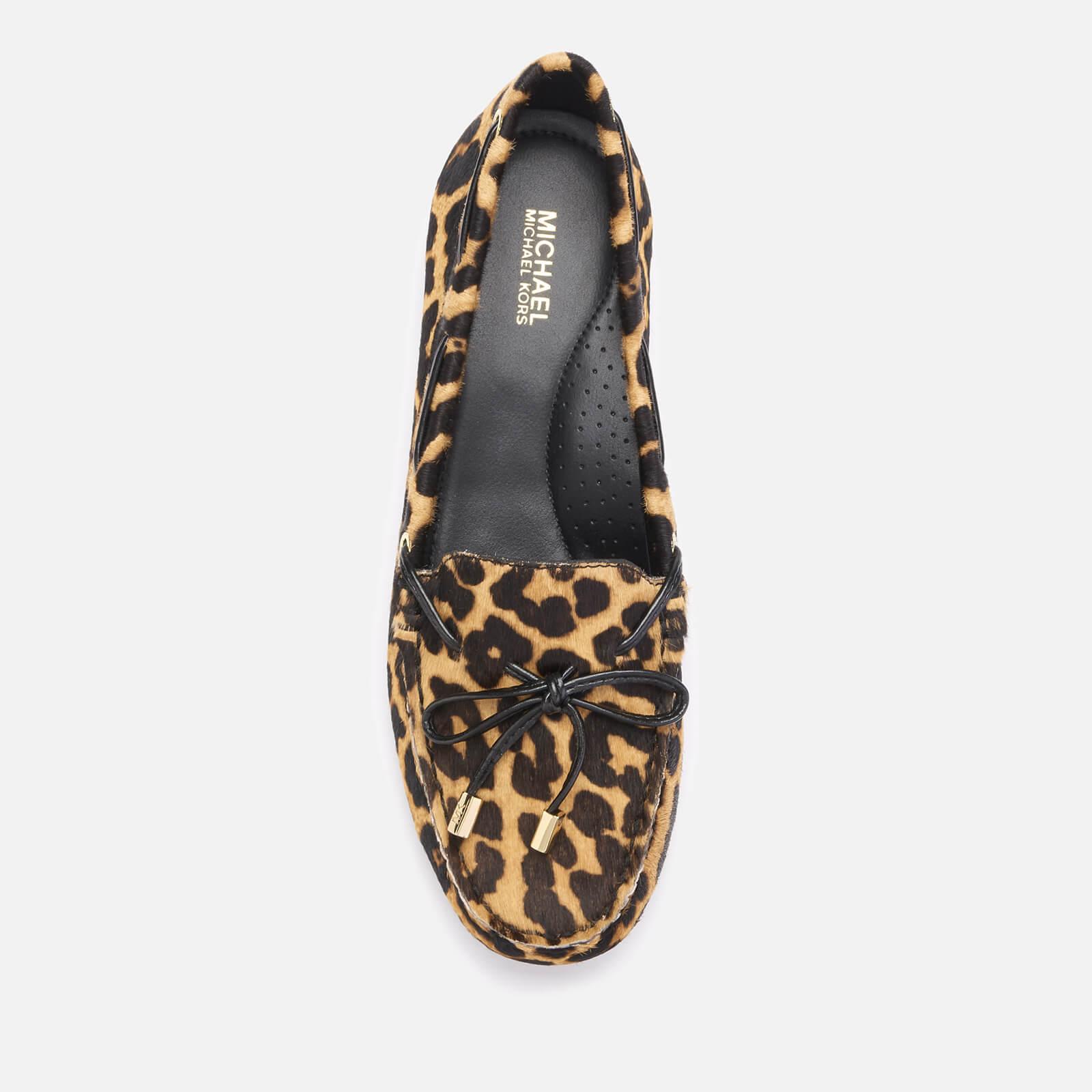 mk leopard flats