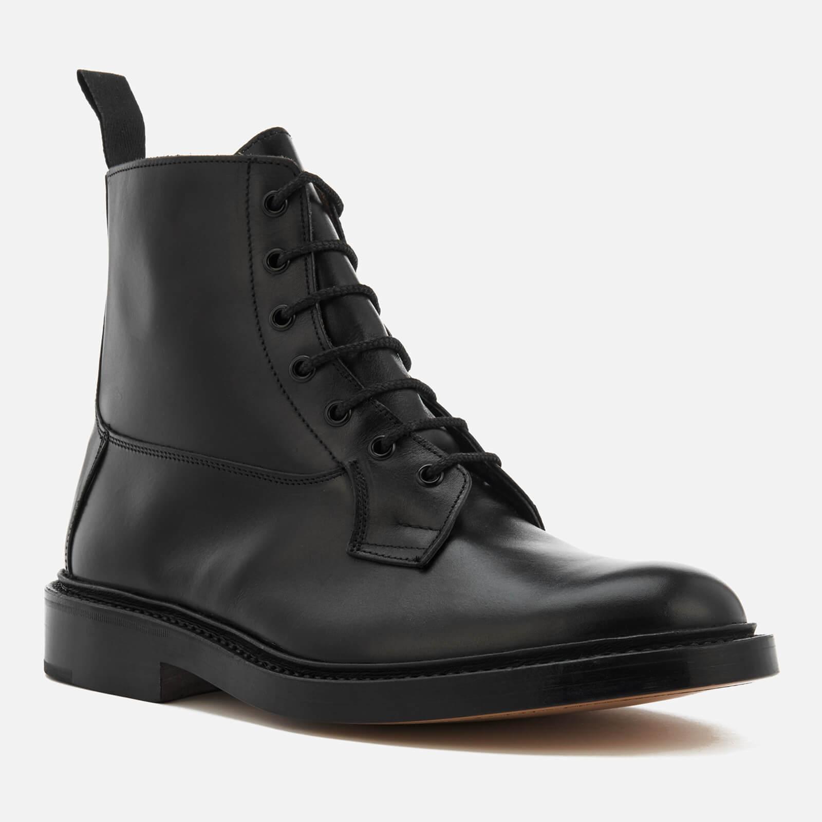 Tricker's Leather Burford Boots in Black for Men | Lyst