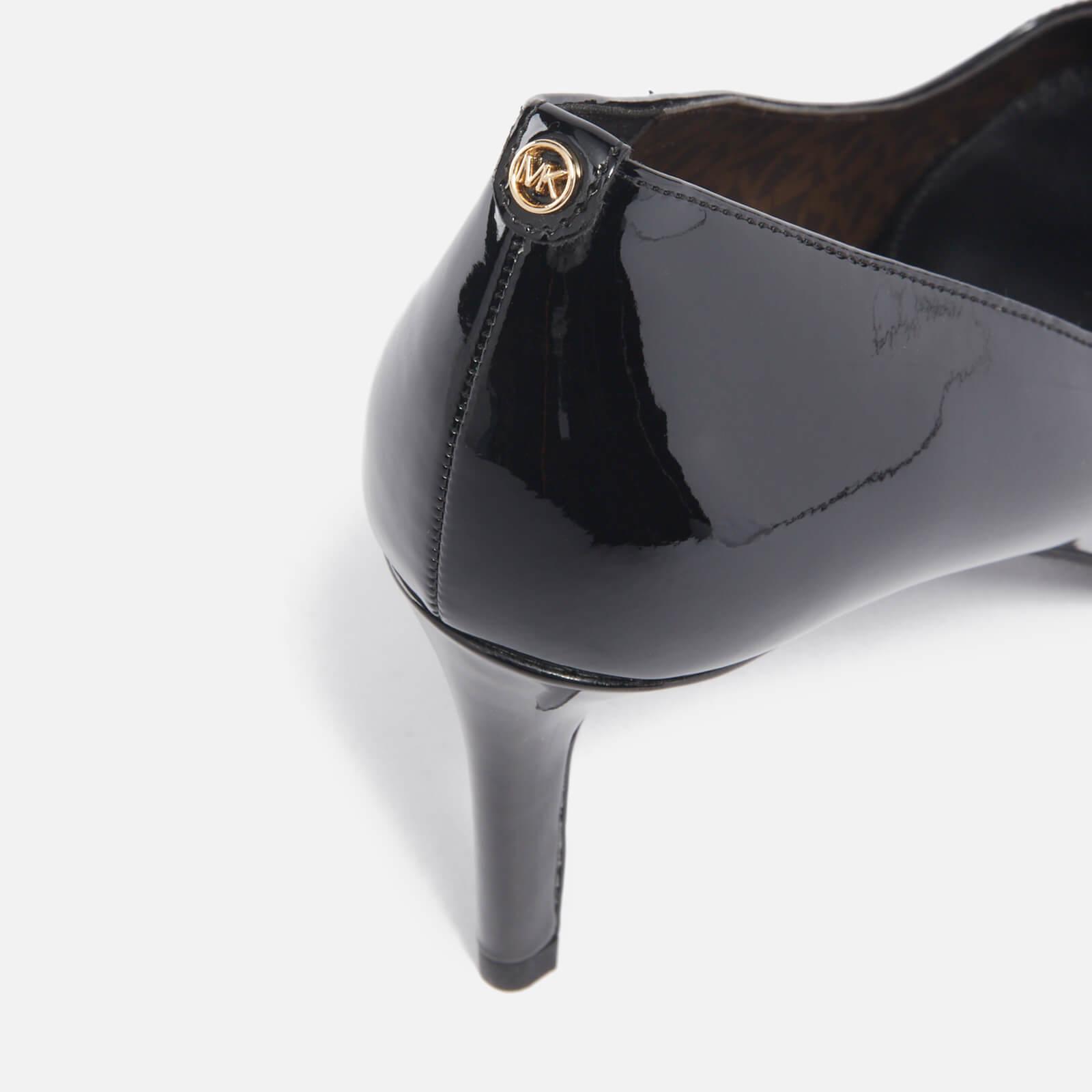 Michael kors patent pumps sale