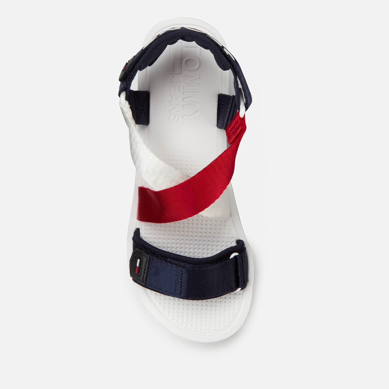 Tommy Hilfiger Sporty Neoprene Flatform Sandals | Lyst