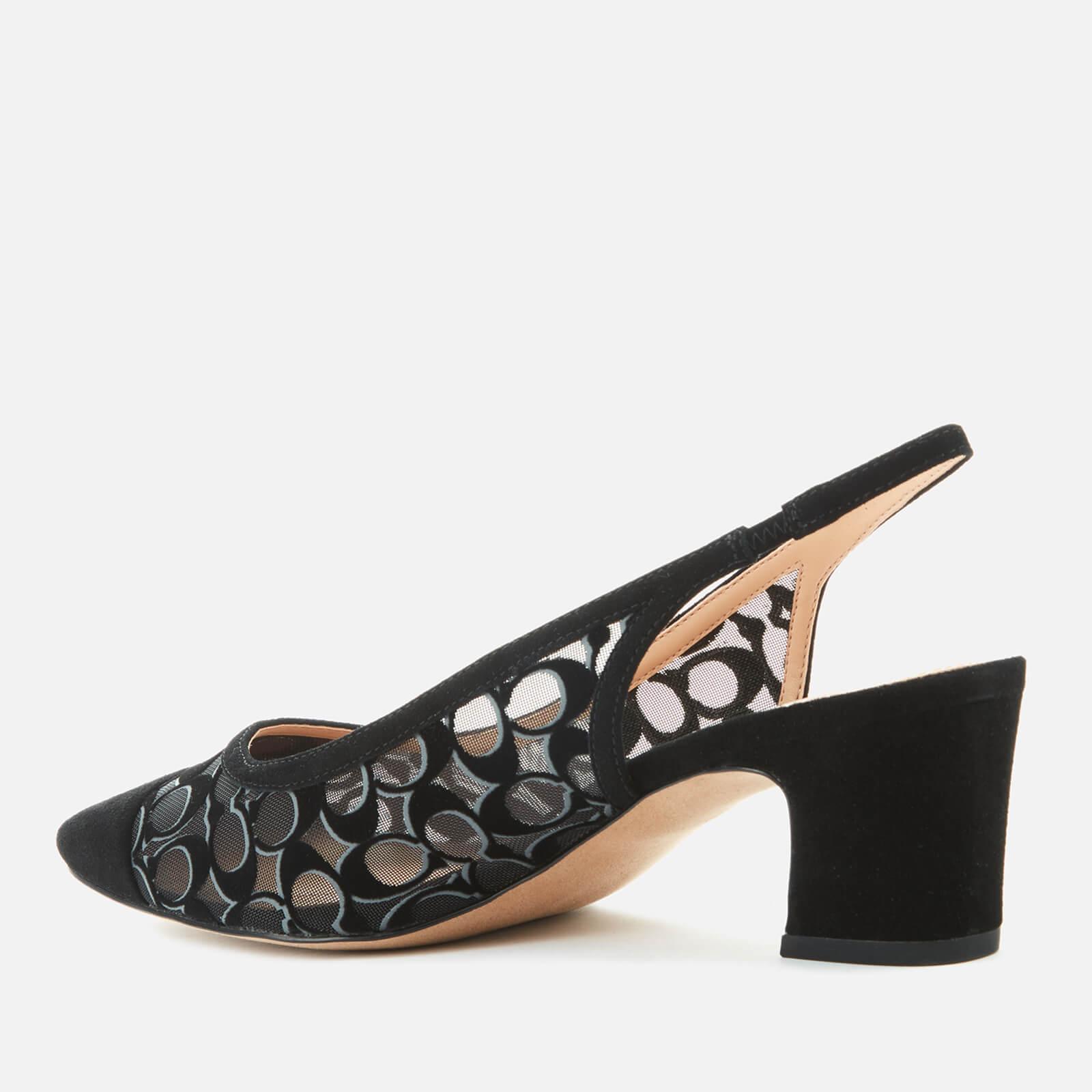 coach signature heels