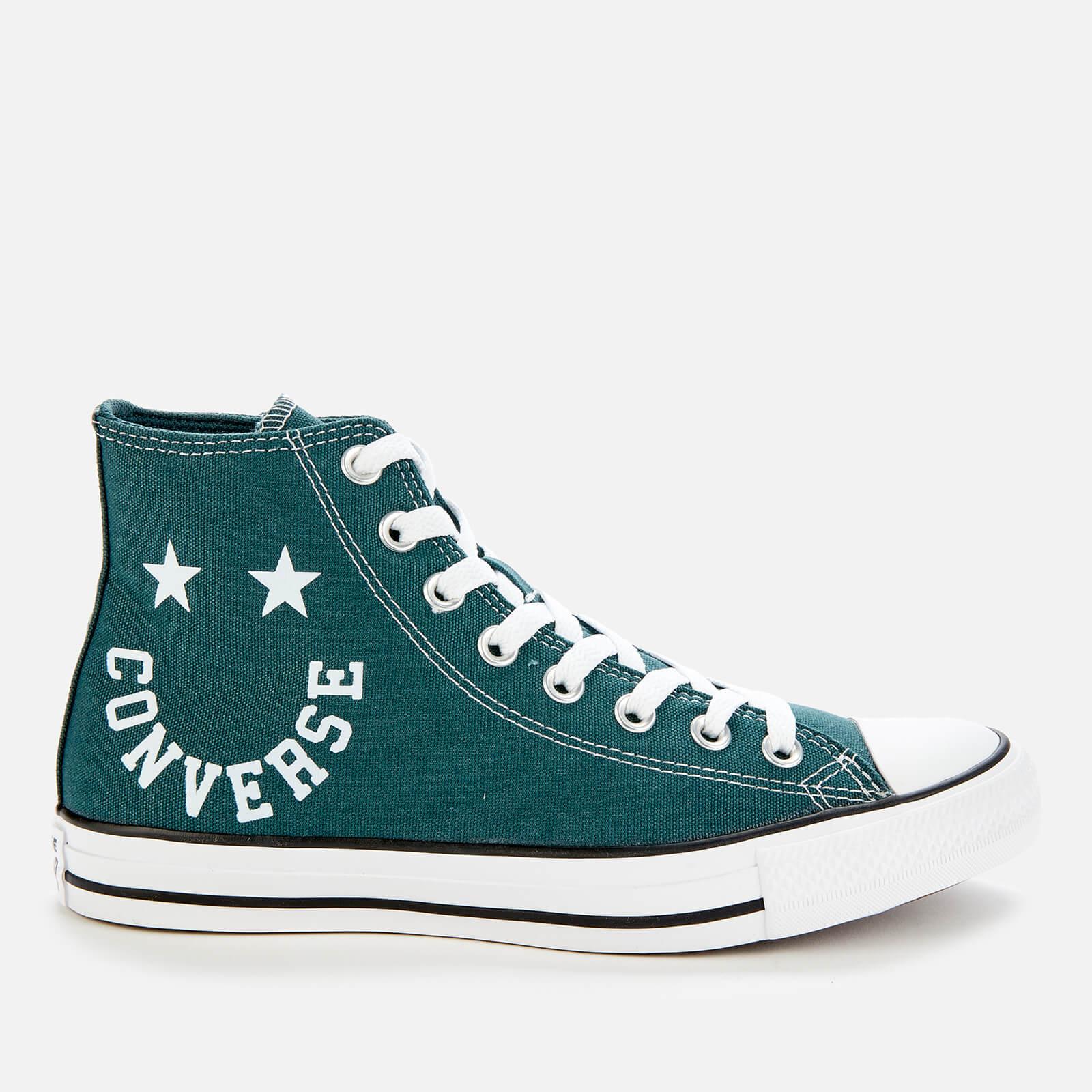 Converse Rubber Chuck Taylor All Star Smile Hi-top Trainers in Green for  Men | Lyst