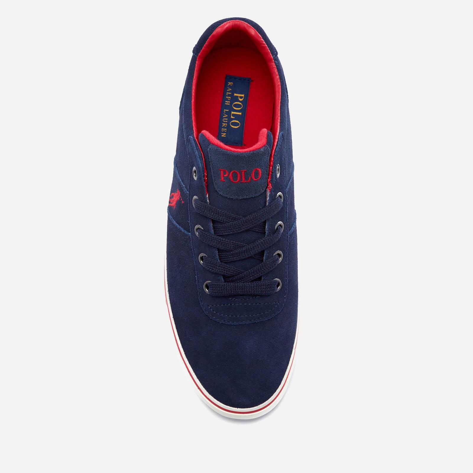 ralph lauren suede trainers