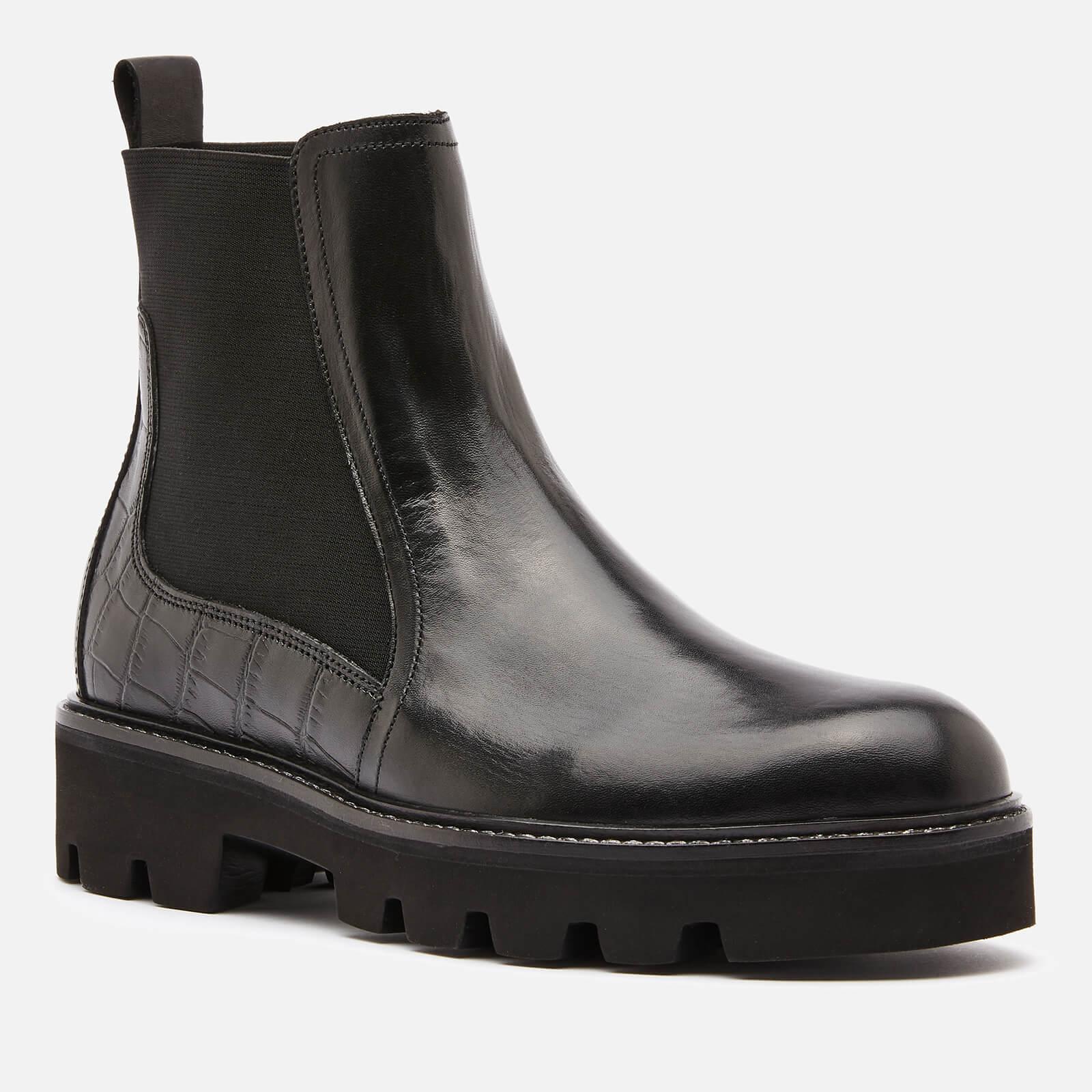 Ted Baker Stompi Leather Chelsea Boots in Black - Lyst