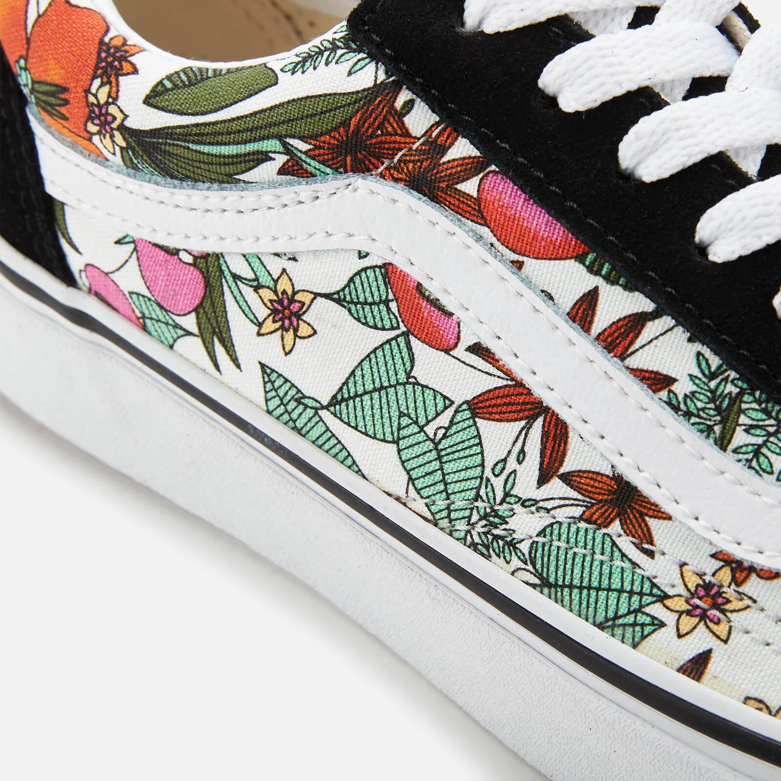 multi tropic old skool vans