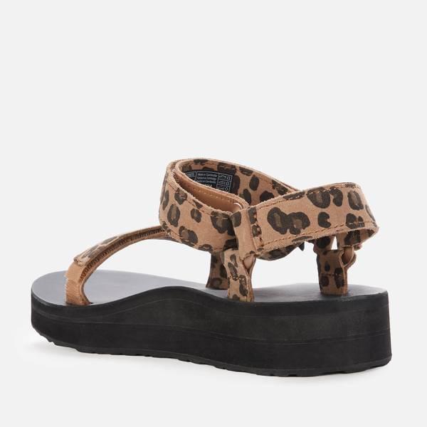 teva leopard print sandals