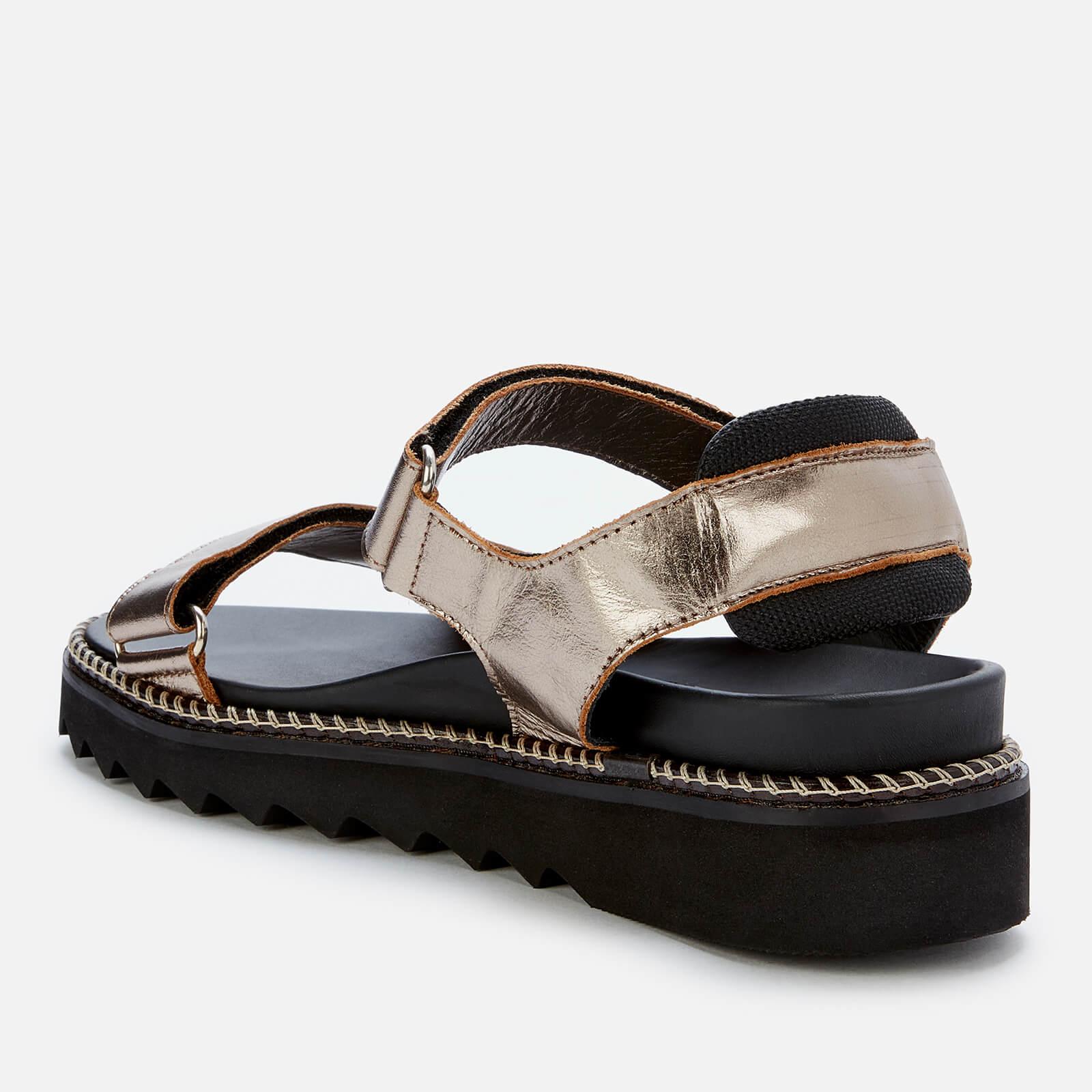 Whistles Leather Sport Velcro Sandals 