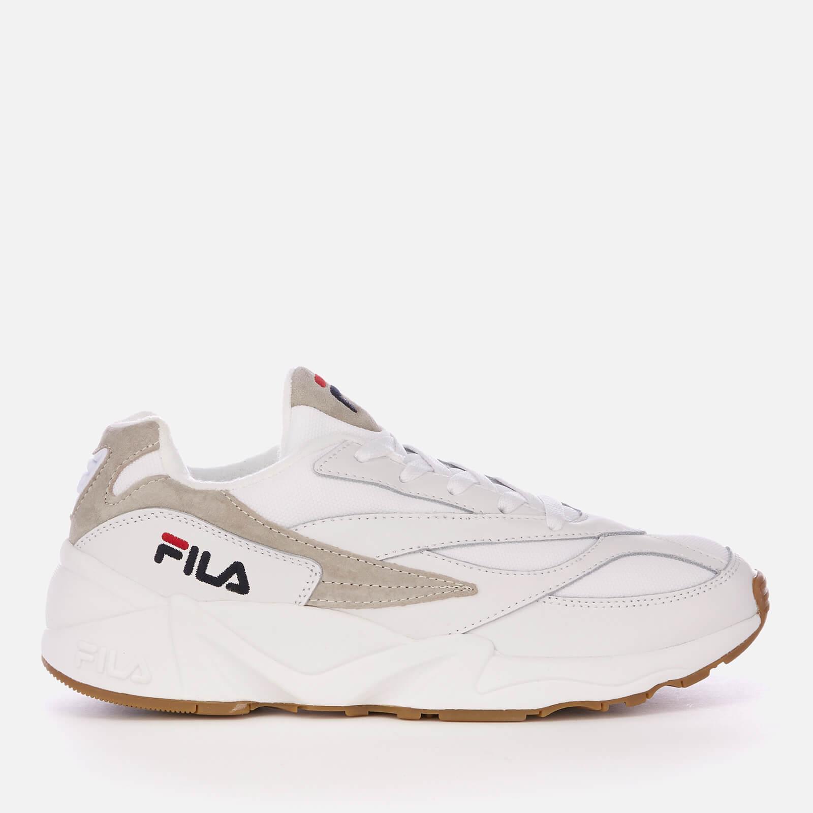 Fila Leather Venom Low Trainers in White for Men - Lyst