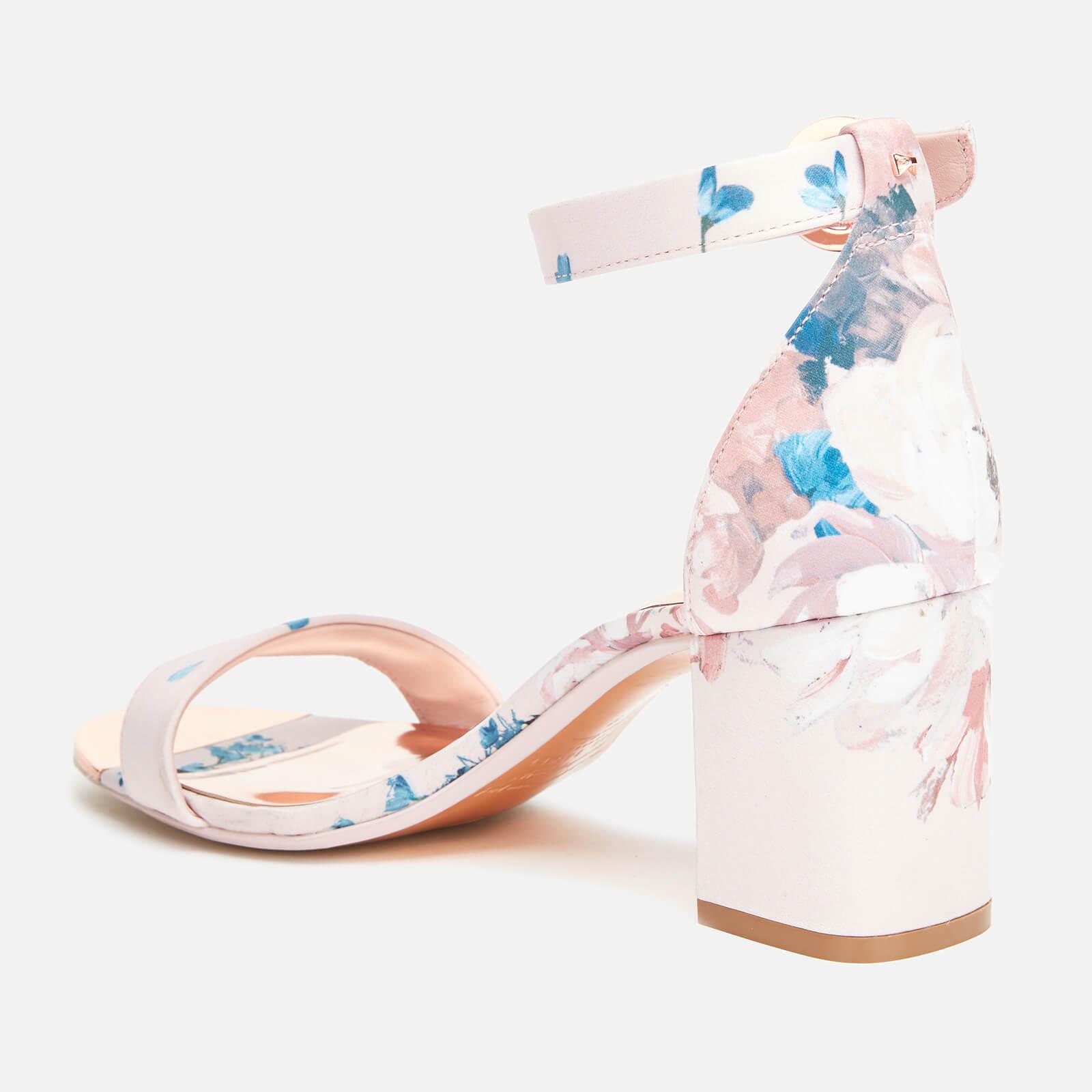 Ted Baker Manyah Satin Block Heeled 