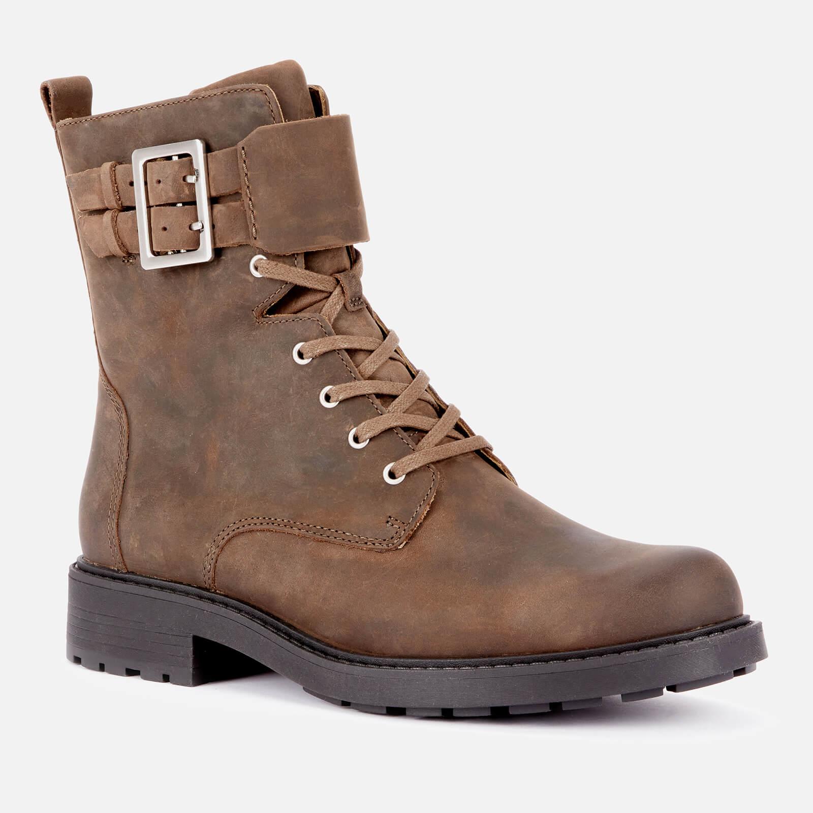 Clarks Orinoco 2 Leather Lace Up Boots in Brown | Lyst