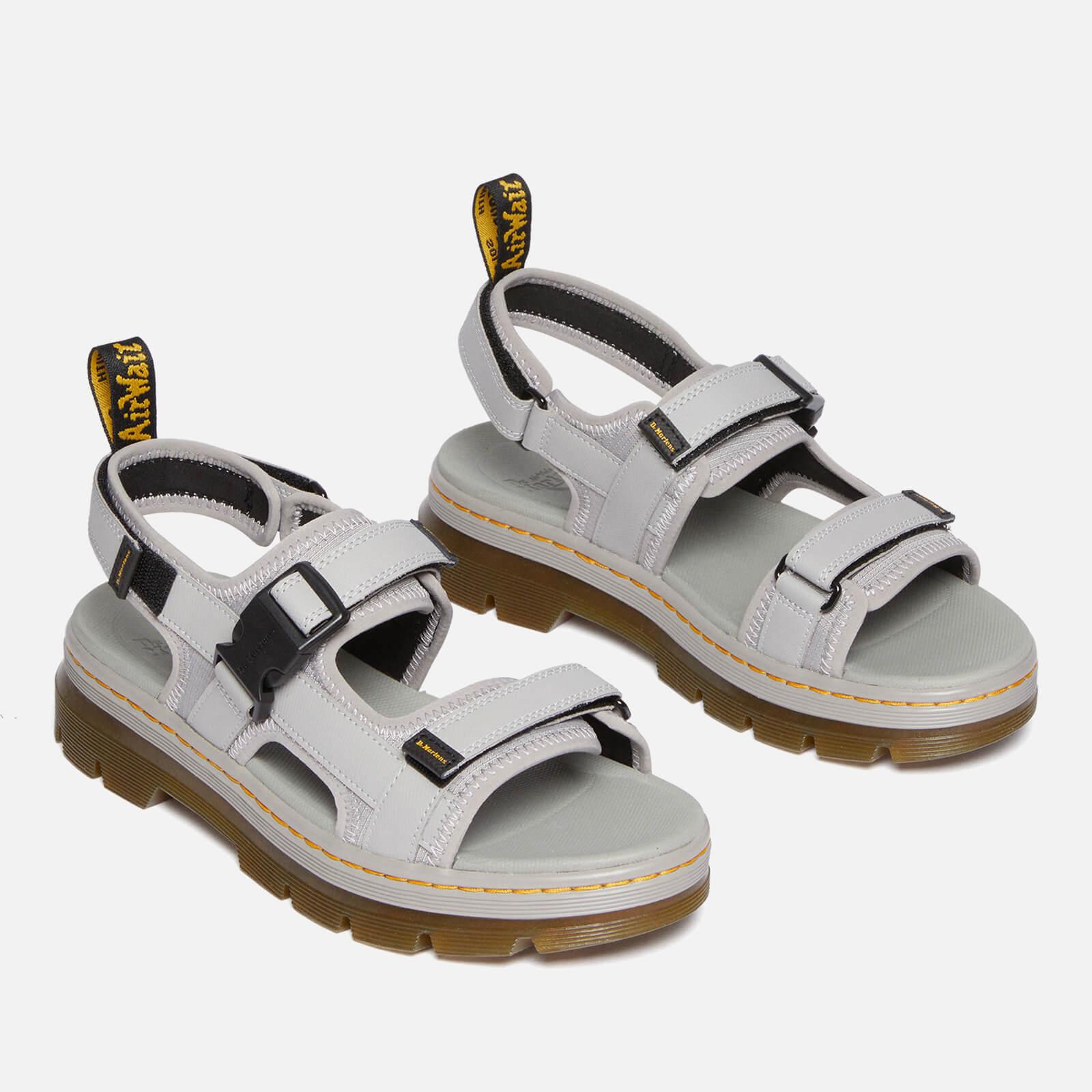 Dr. Martens Forster Ripstop, Webbing And Leather Sandals in White for Men |  Lyst Canada