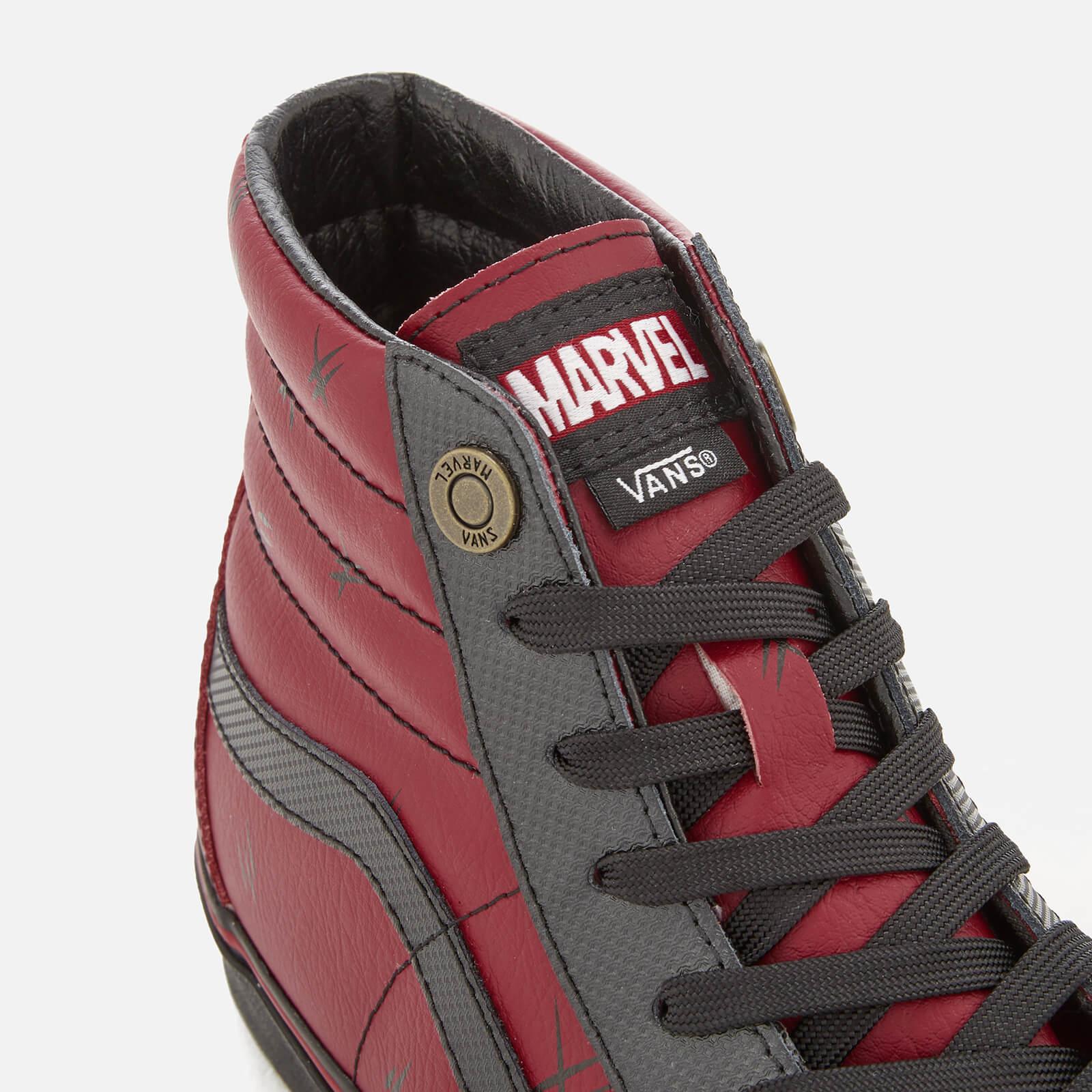 vans deadpool high tops