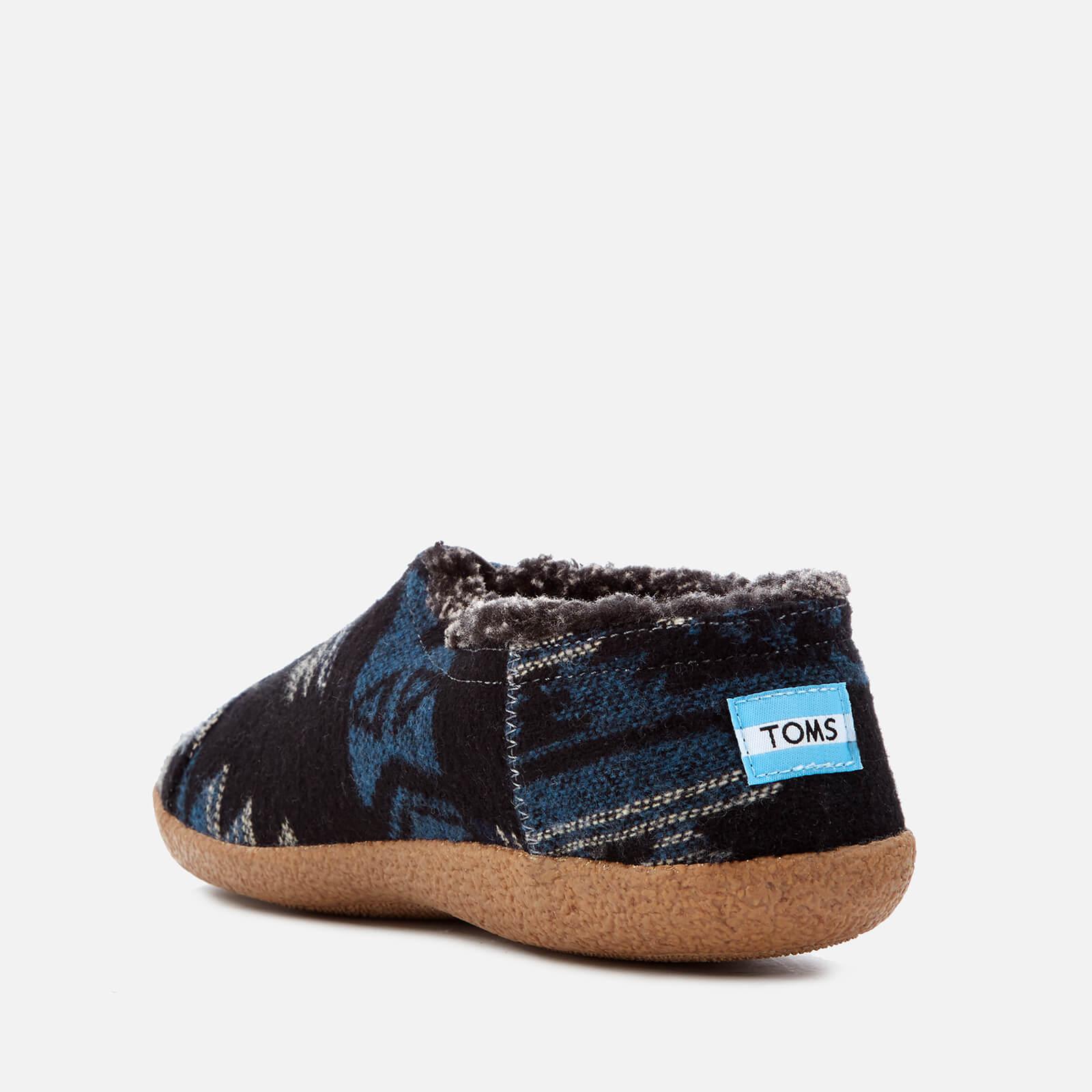 TOMS Men's Wool House Slippers in Blue for Men Lyst