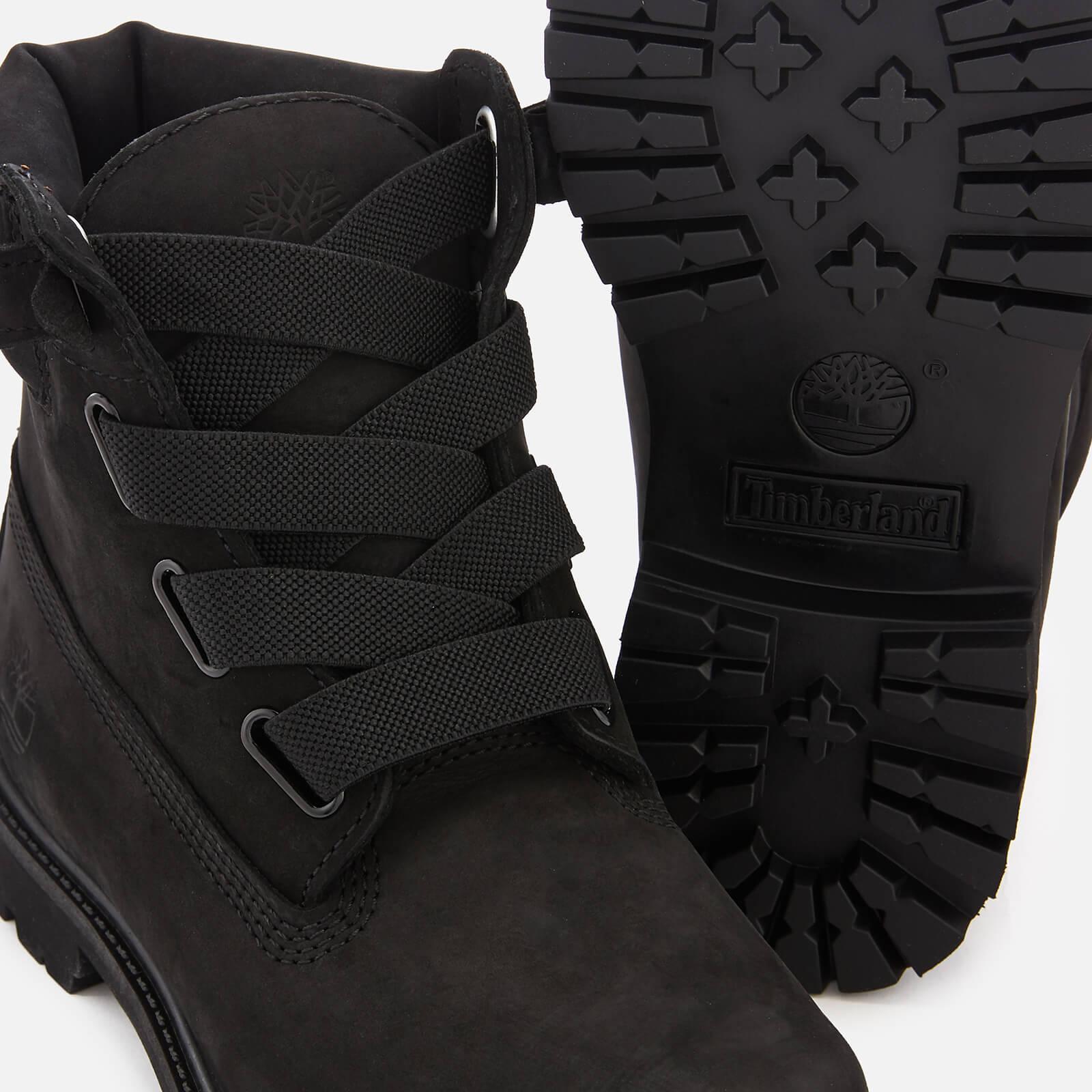 Timberland 6 Inch Premium Waterproof Leather Convenience Boots in Black -  Lyst