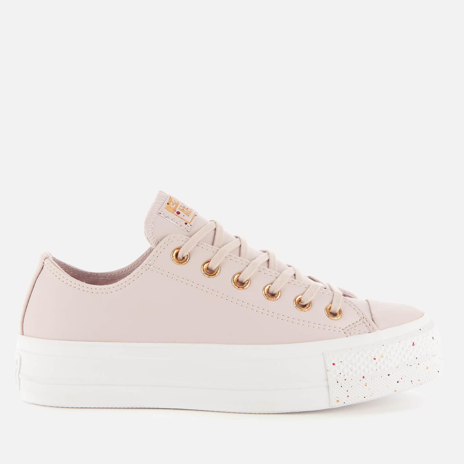 converse all star ox sneaker rose gold