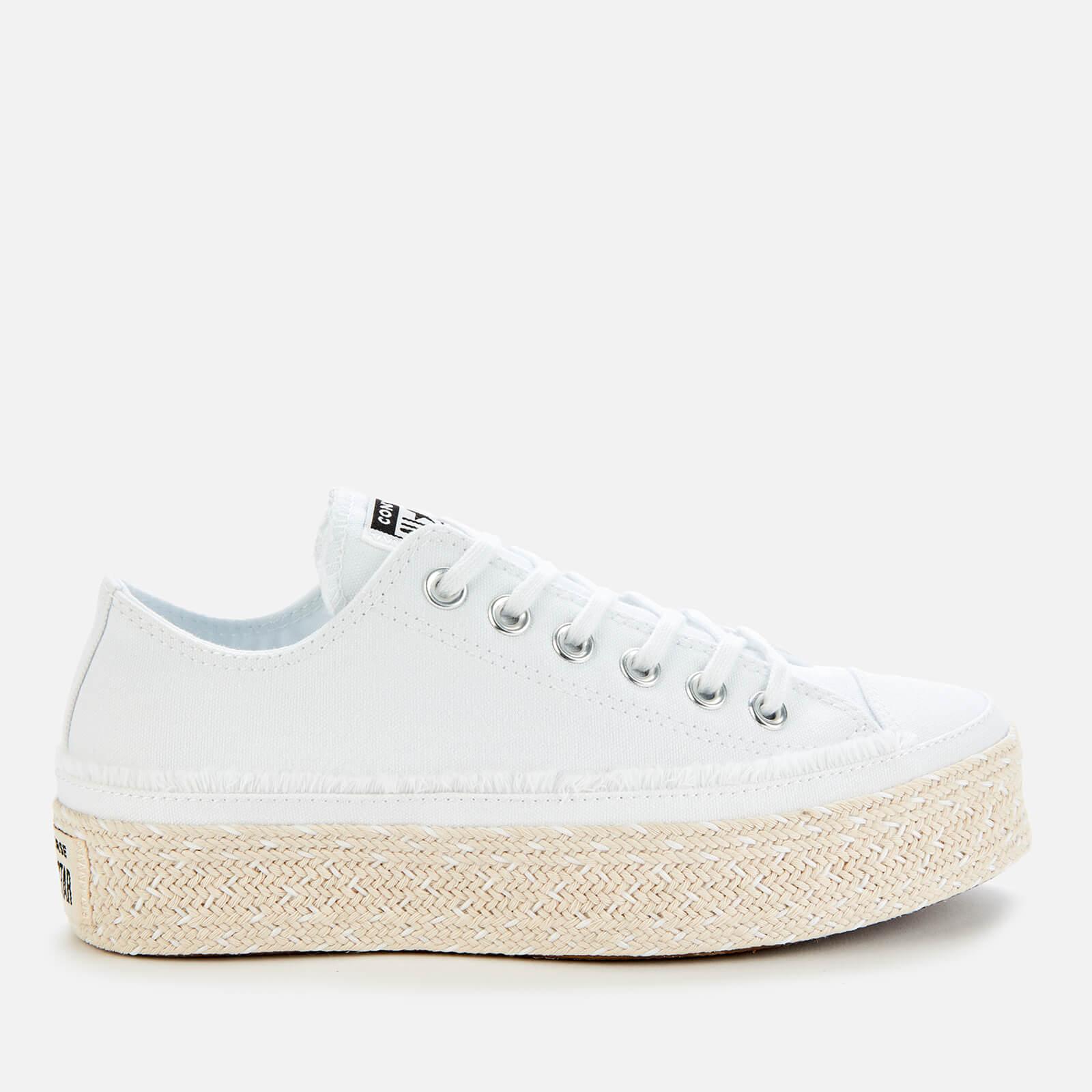 converse espadrille trainers