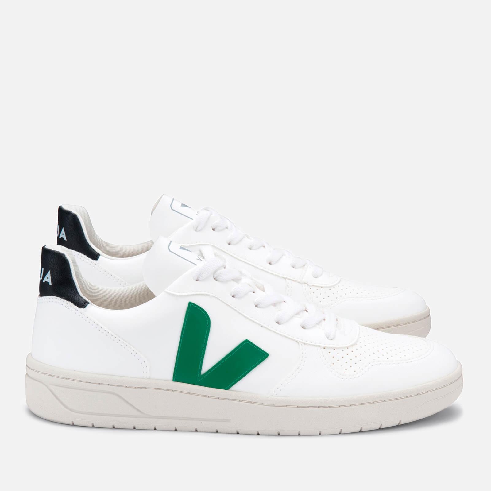 white vegan trainers