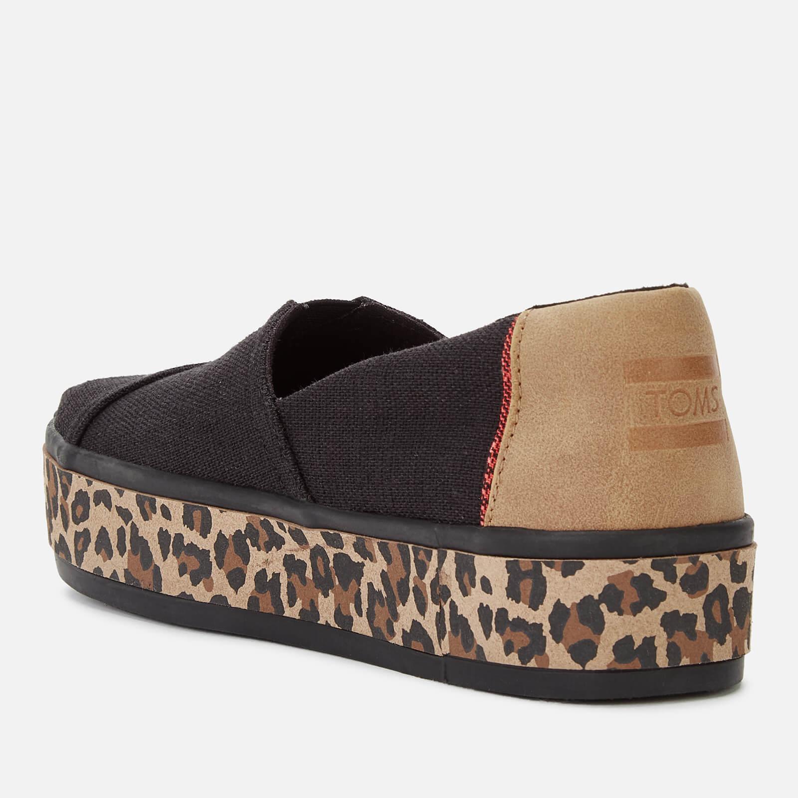 toms leopard print platform