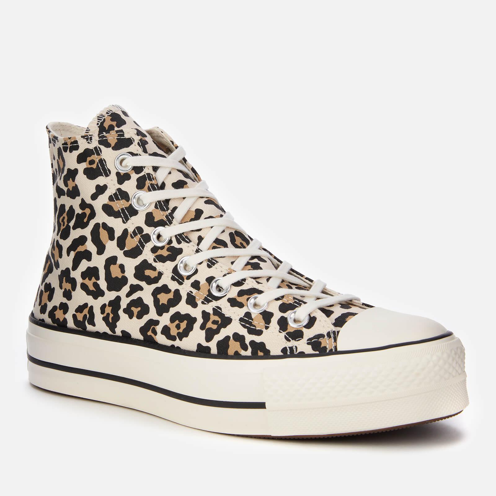 Converse Chuck Taylor All Star Archive Leopard Print Platform Hi-top  Trainers | Lyst