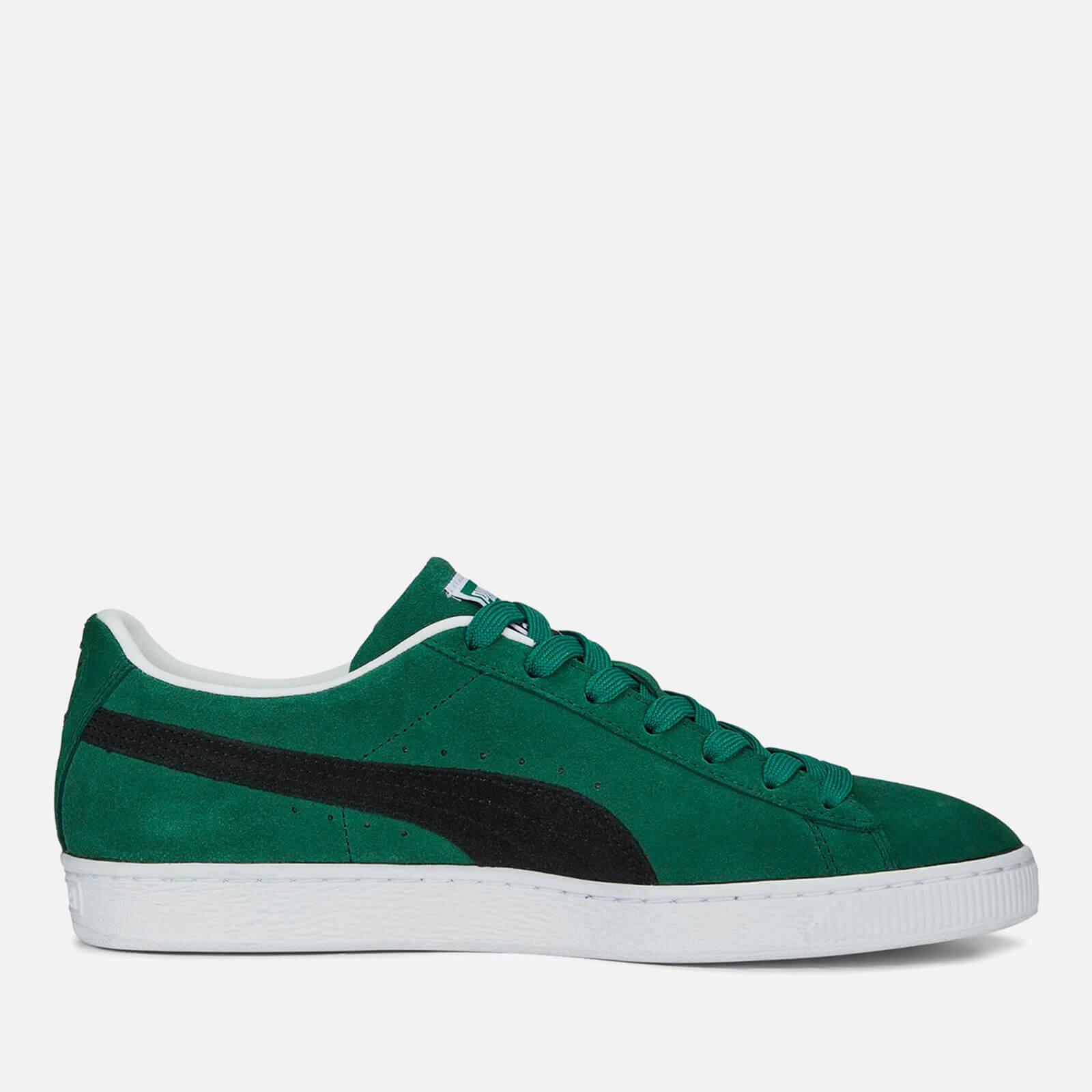 PUMA Suede Classic Xxi Vine- Black- White in Green for Men | Lyst