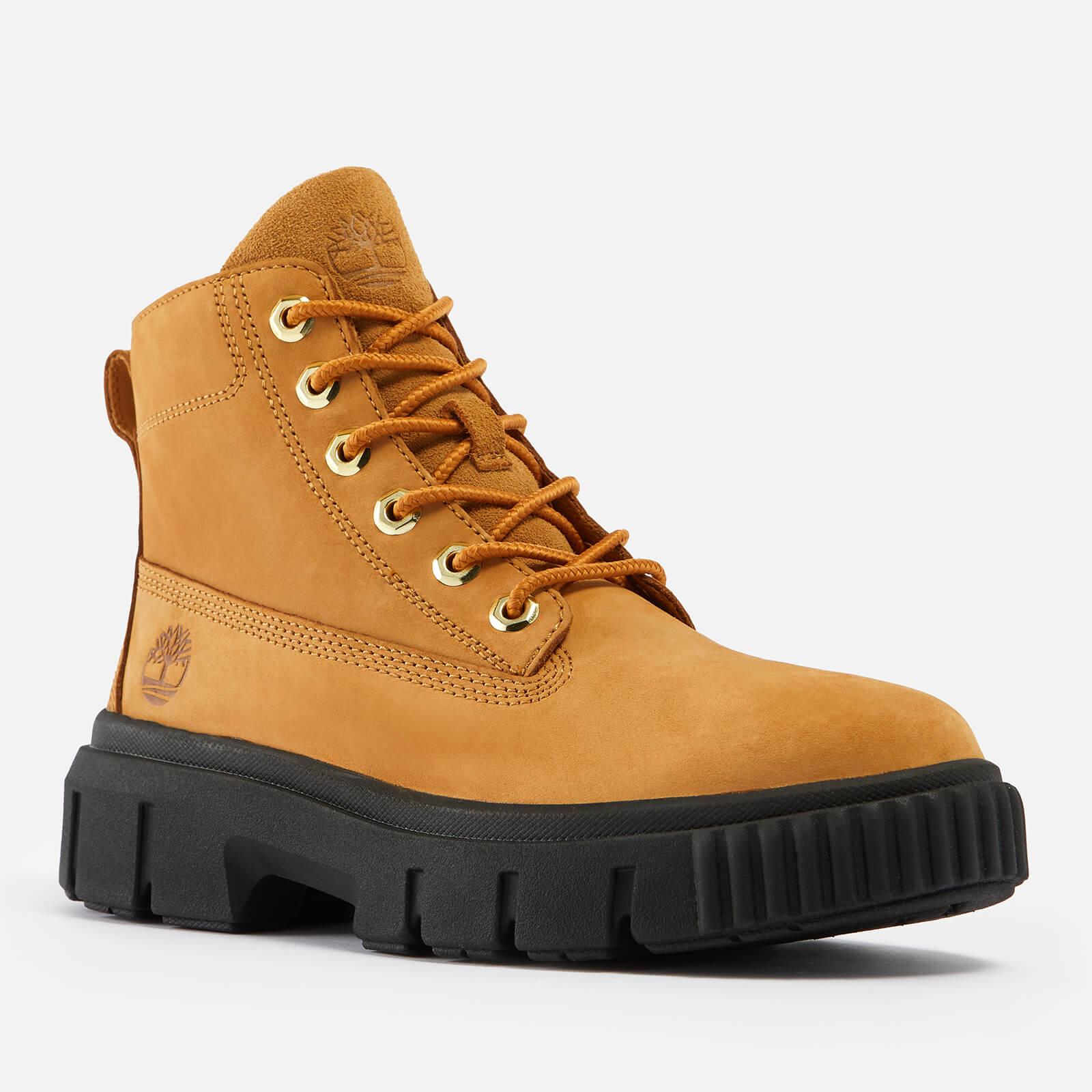 Timberland Greyfield Leather Combat Boots in Brown | Lyst UK