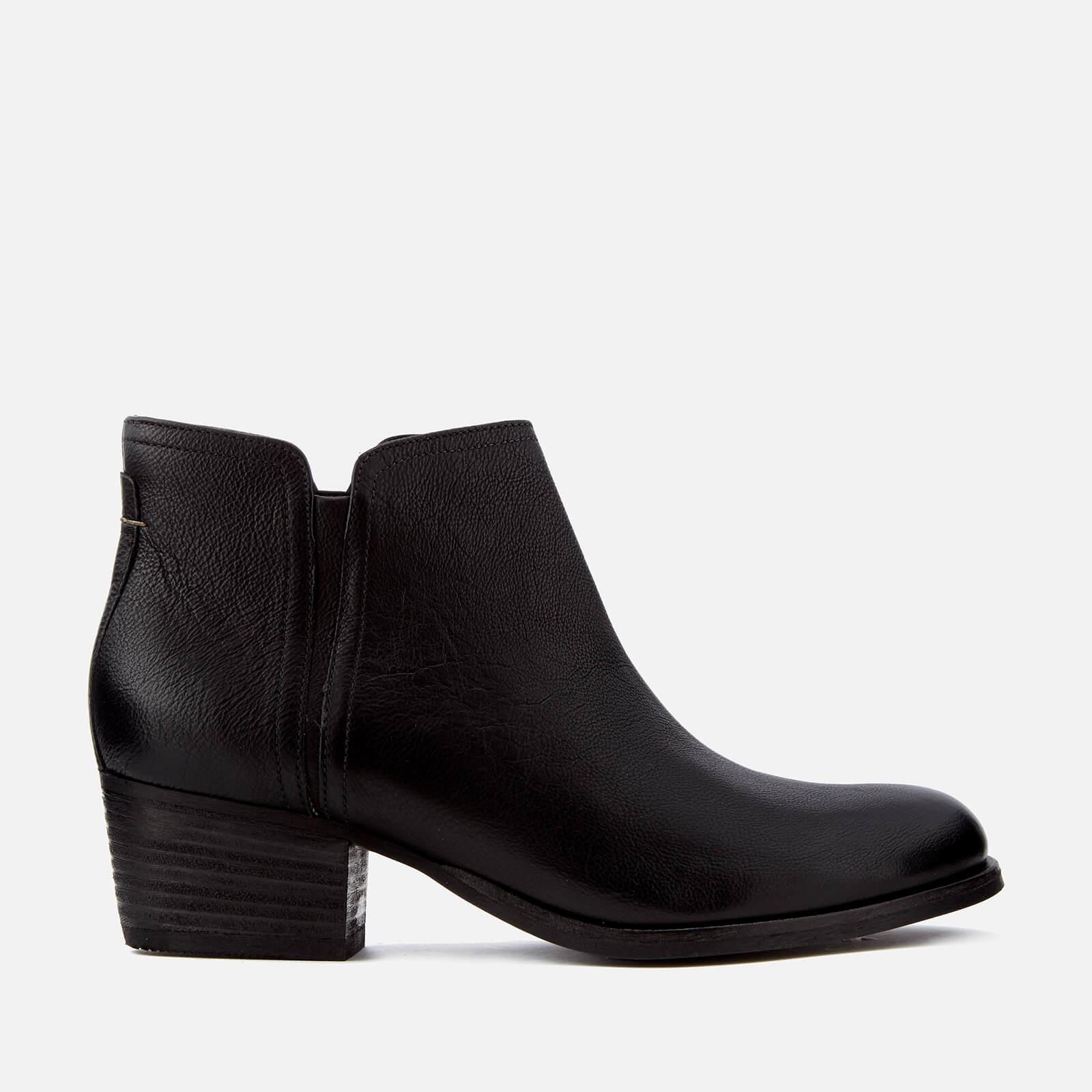 Clarks Women's Maypearl Ramie Leather Ankle Boots in Black - Lyst