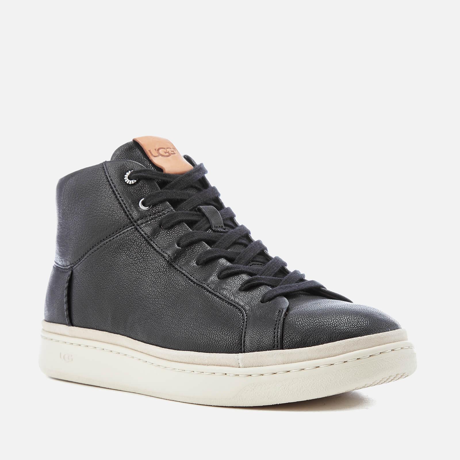 UGG Cali Lace High Top Trainers in Black for Men | Lyst