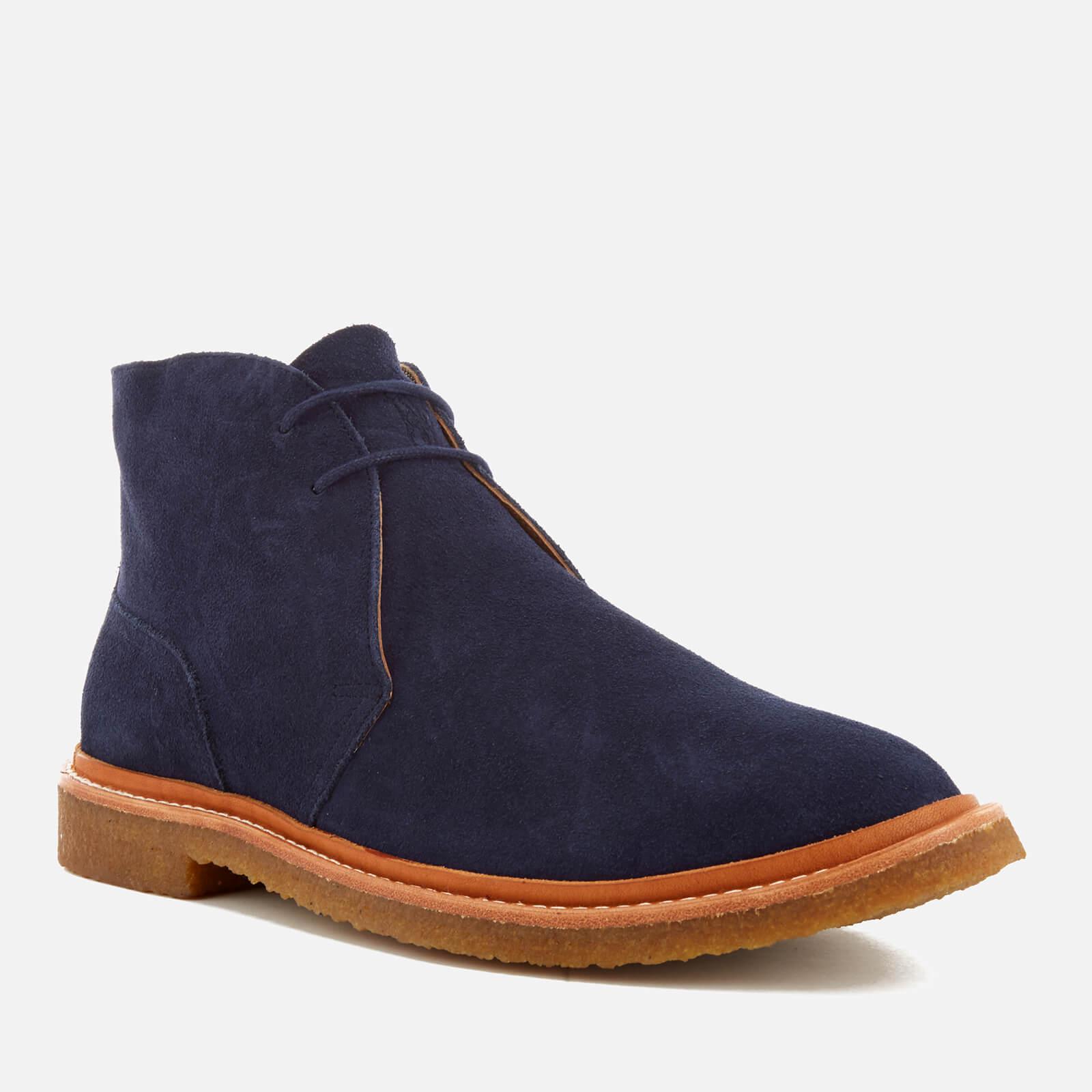 Polo Ralph Lauren Karlyle Suede Desert Boots in Blue for Men - Lyst