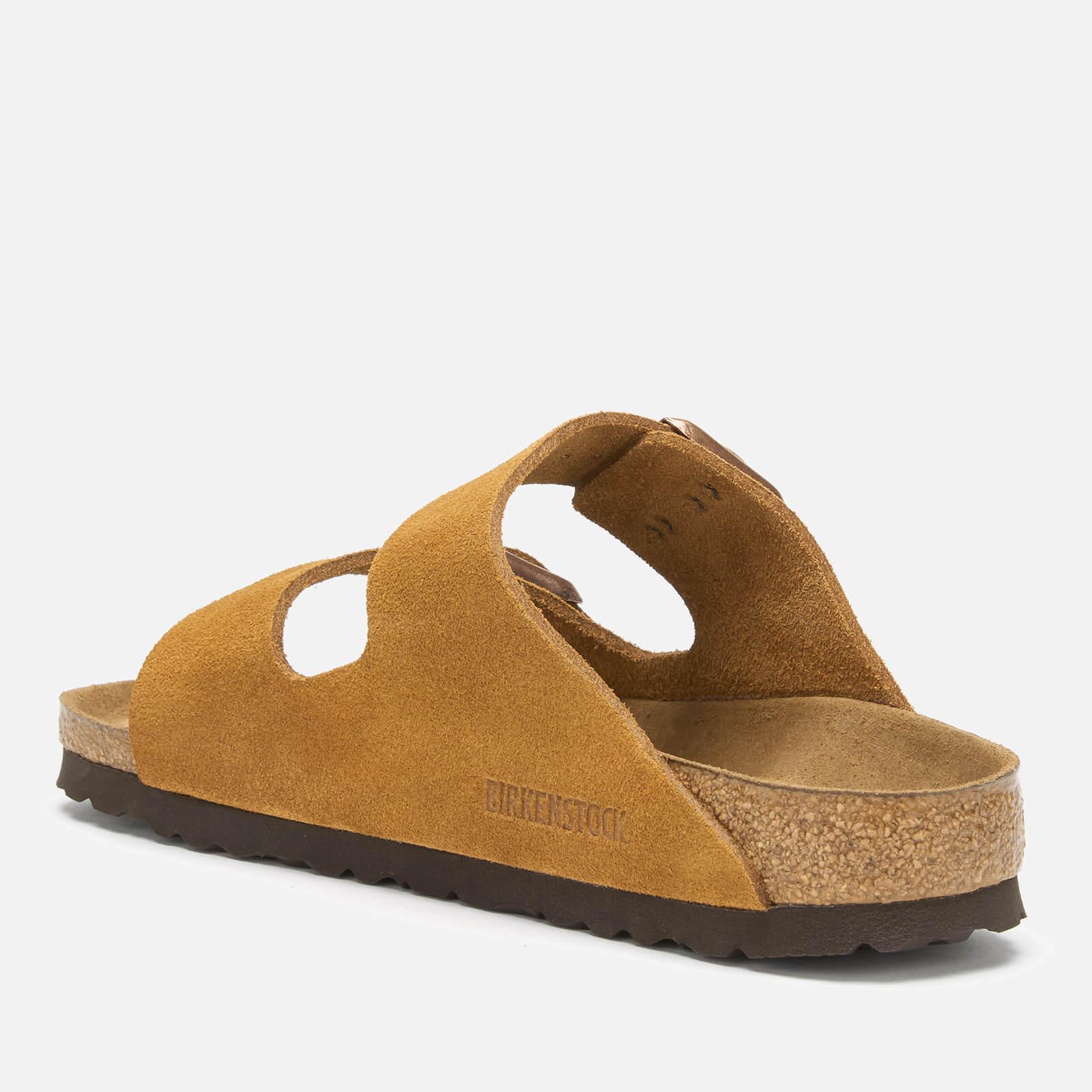 birkenstock 2 strap brown