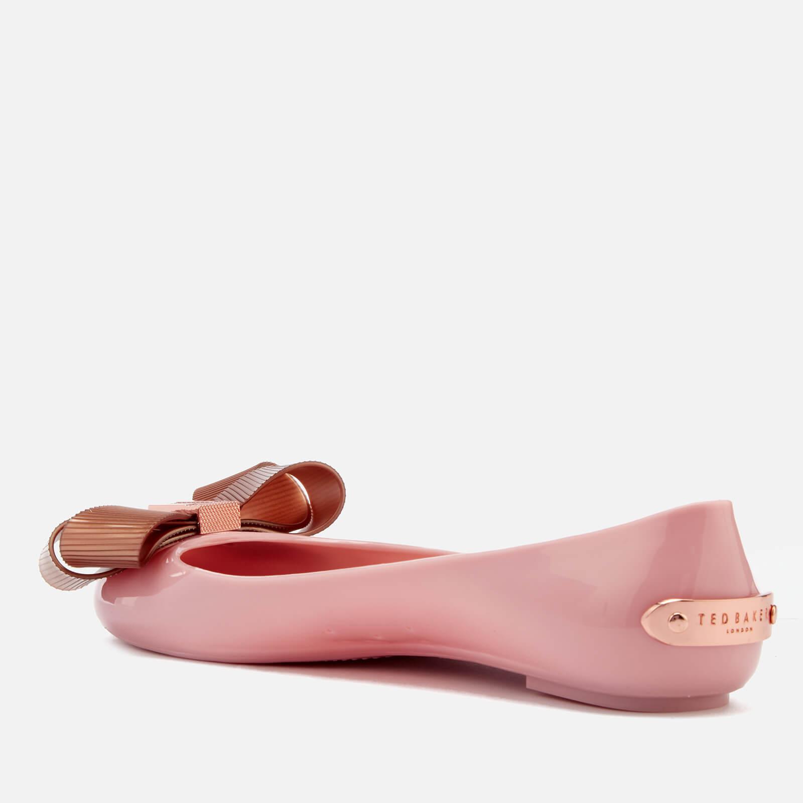 Ted Baker Rubber S Larmiar Closed Toe Ballet Flats in Pink - Lyst