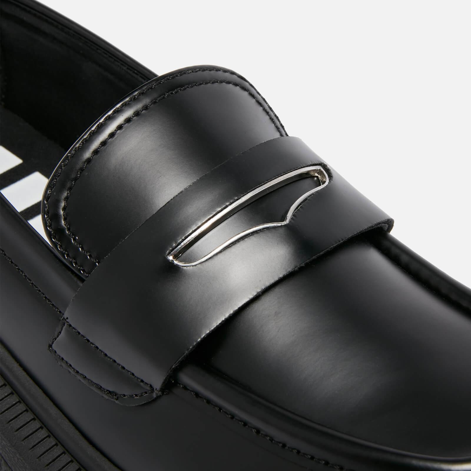 Buffalo Aspha Faux Leather Loafers in Black Lyst