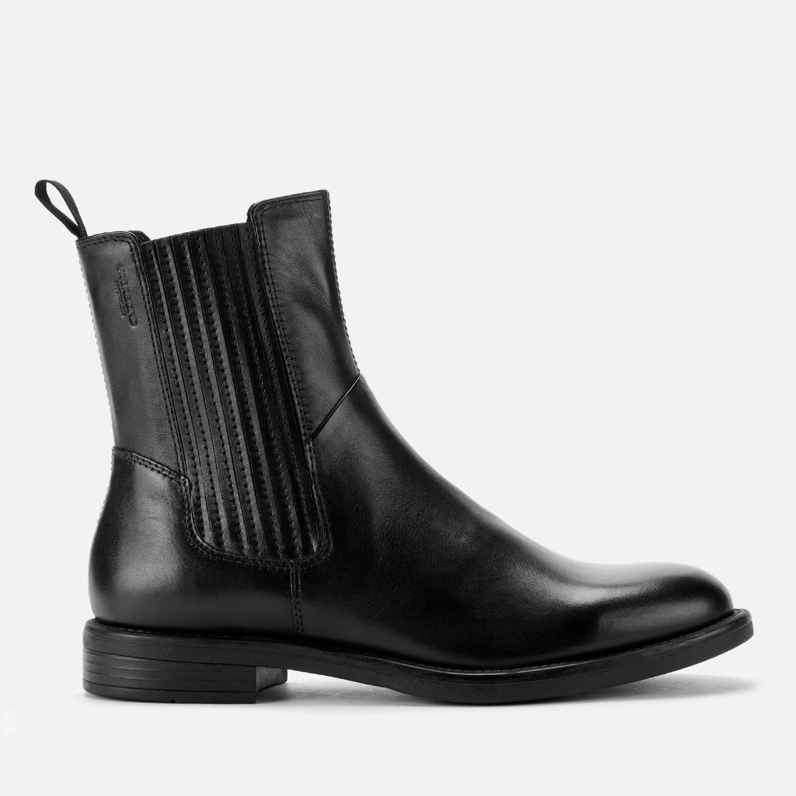Amina Leather Chelsea Boots Black Lyst