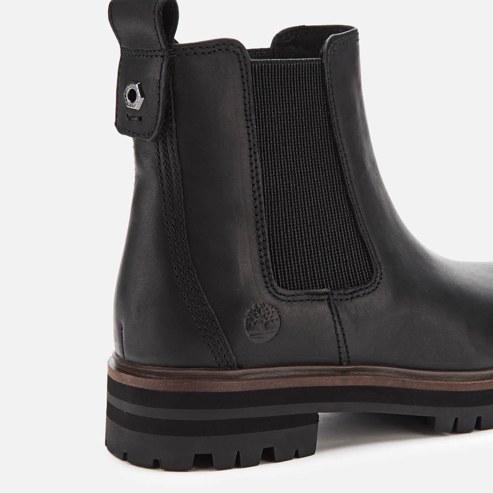 timberland london square chelsea boots black