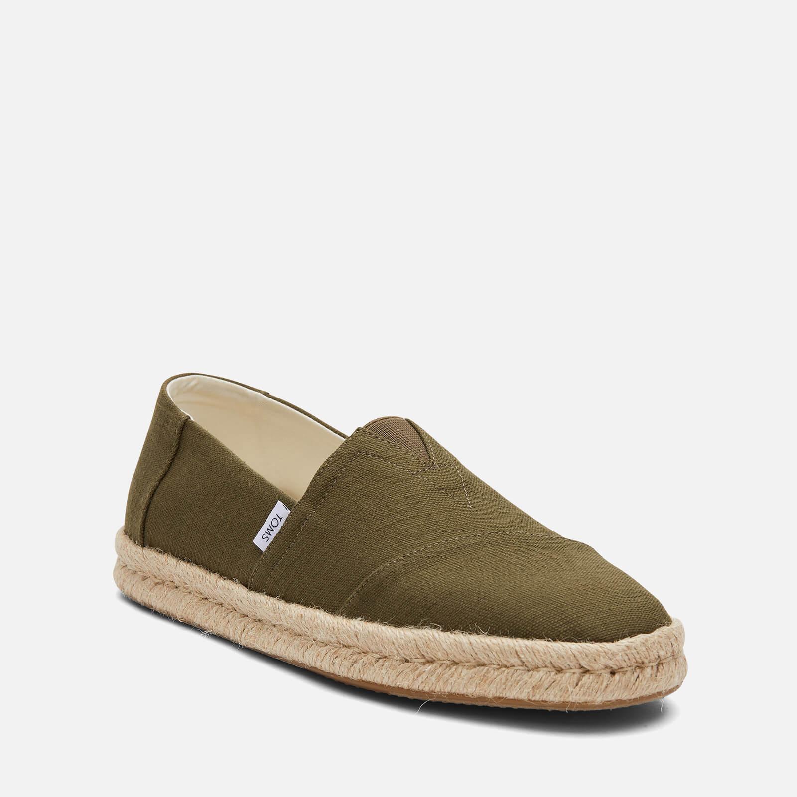 TOMS Alpargata Rope 2.0 Canvas Espadrilles in Green for Men | Lyst